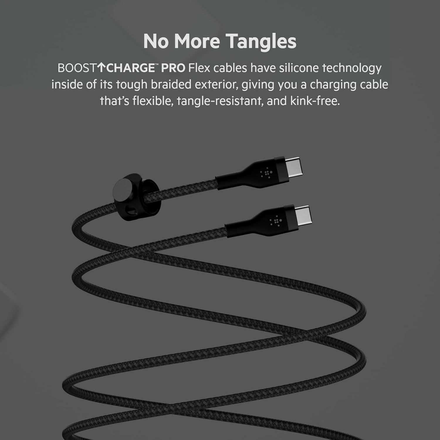 Cable USB-C a USB-C Belkin BoostCharge Pro 2M - Carga Rápida