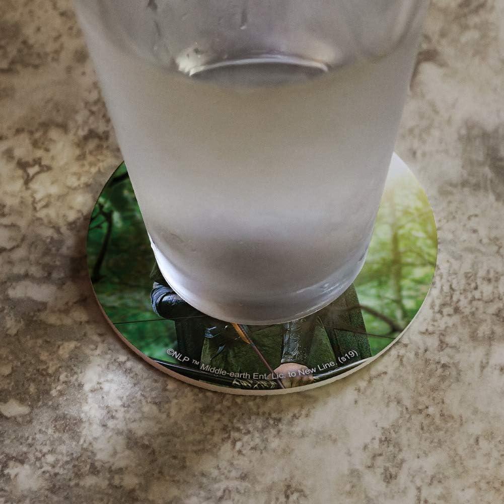 Juego de Posavasos Legolas El Señor de los Anillos 4 Pzas