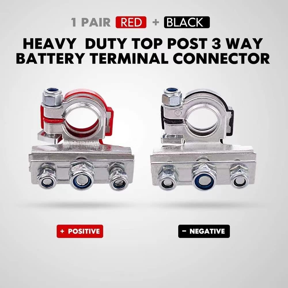 Terminales de Conexión de Batería 12V Cannonfish 2 Pcs