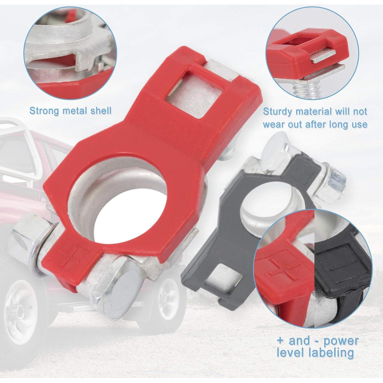 Conectores de Terminal de Batería Aoerzn BTC, 2 Piezas, Resistente