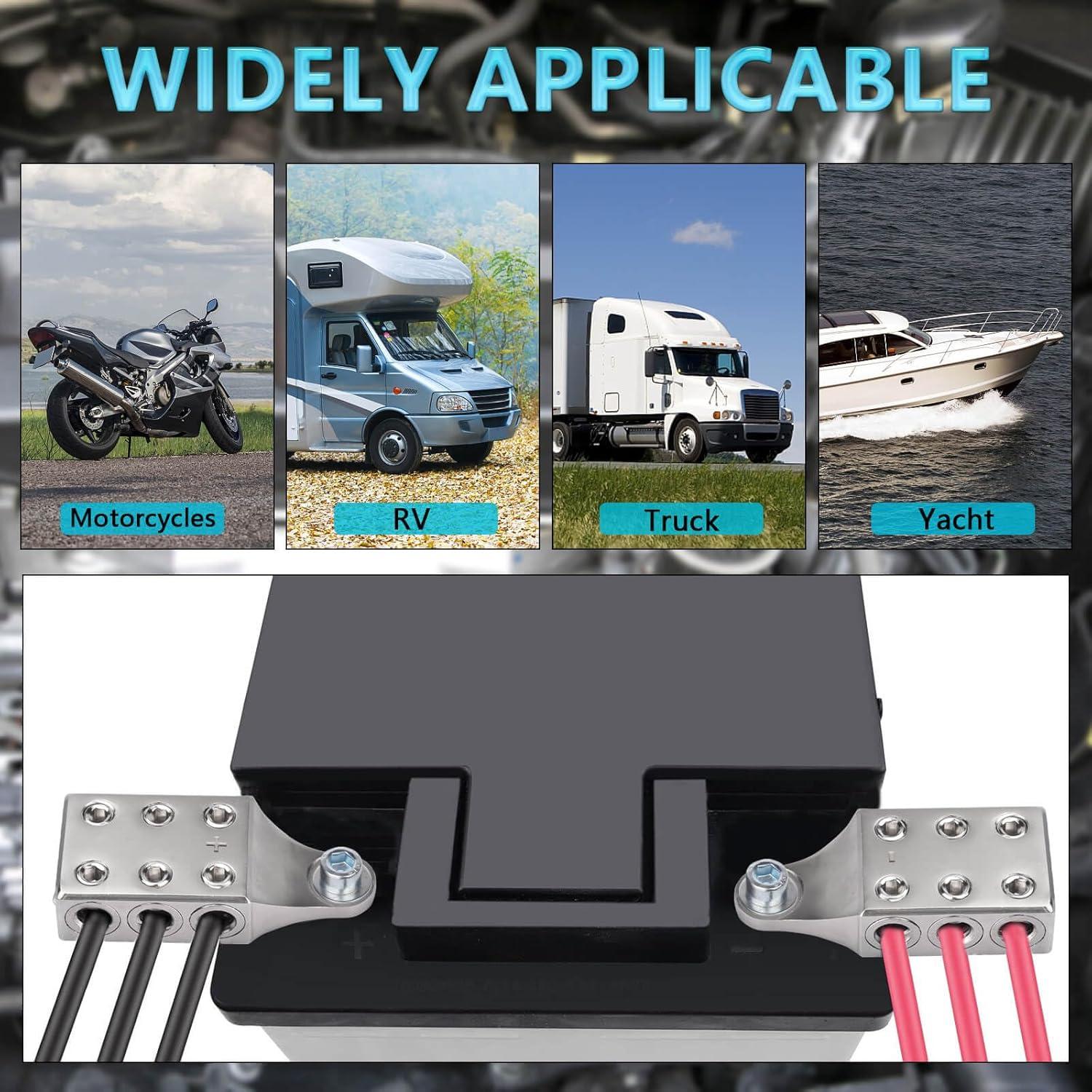 Terminales de Batería COROTC 6x1/0 AWG con Tornillo