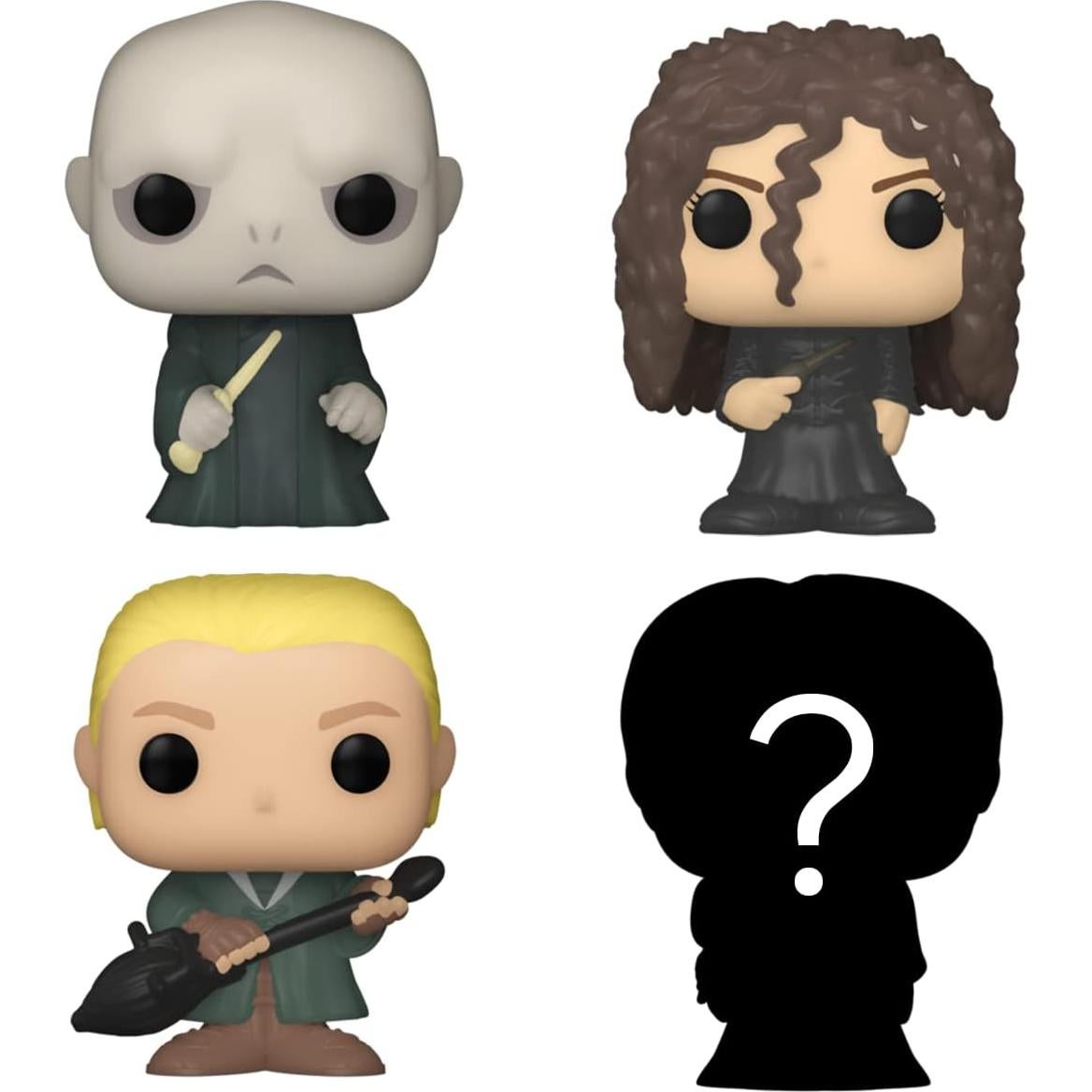 Funko Bitty POP! Harry Potter - Voldemort y más - 4 figuras