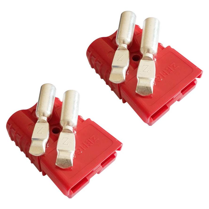 Conector de Batería 120A Life-Oil 600V Rojo y Azul