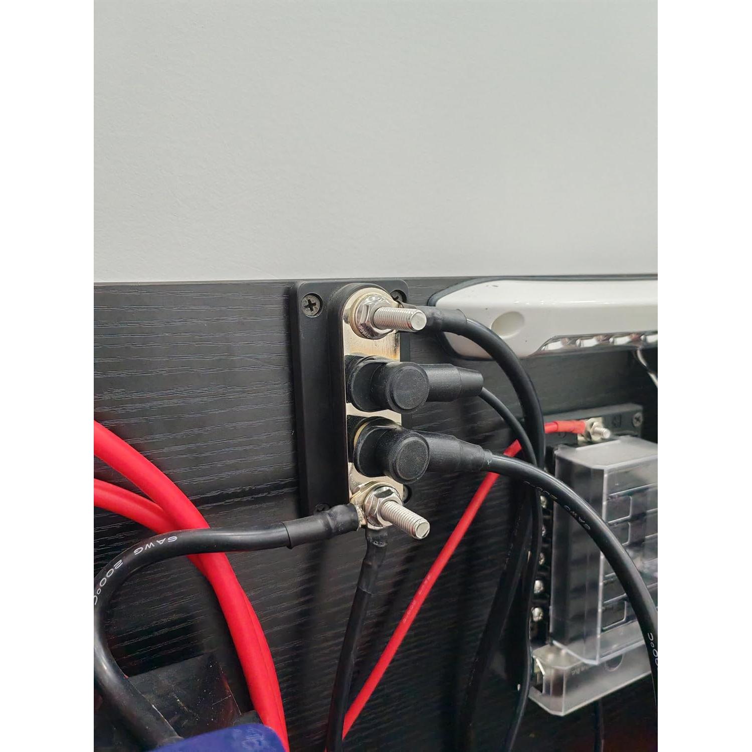 Cubiertas de Conectores de Terminal de Silicona TIALECCI 8 Piezas