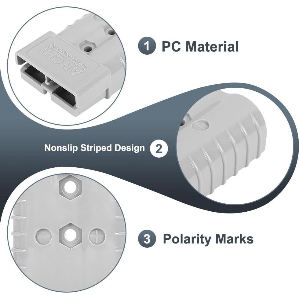 Conector de Batería 350A ANCHImsr para Winch 660V