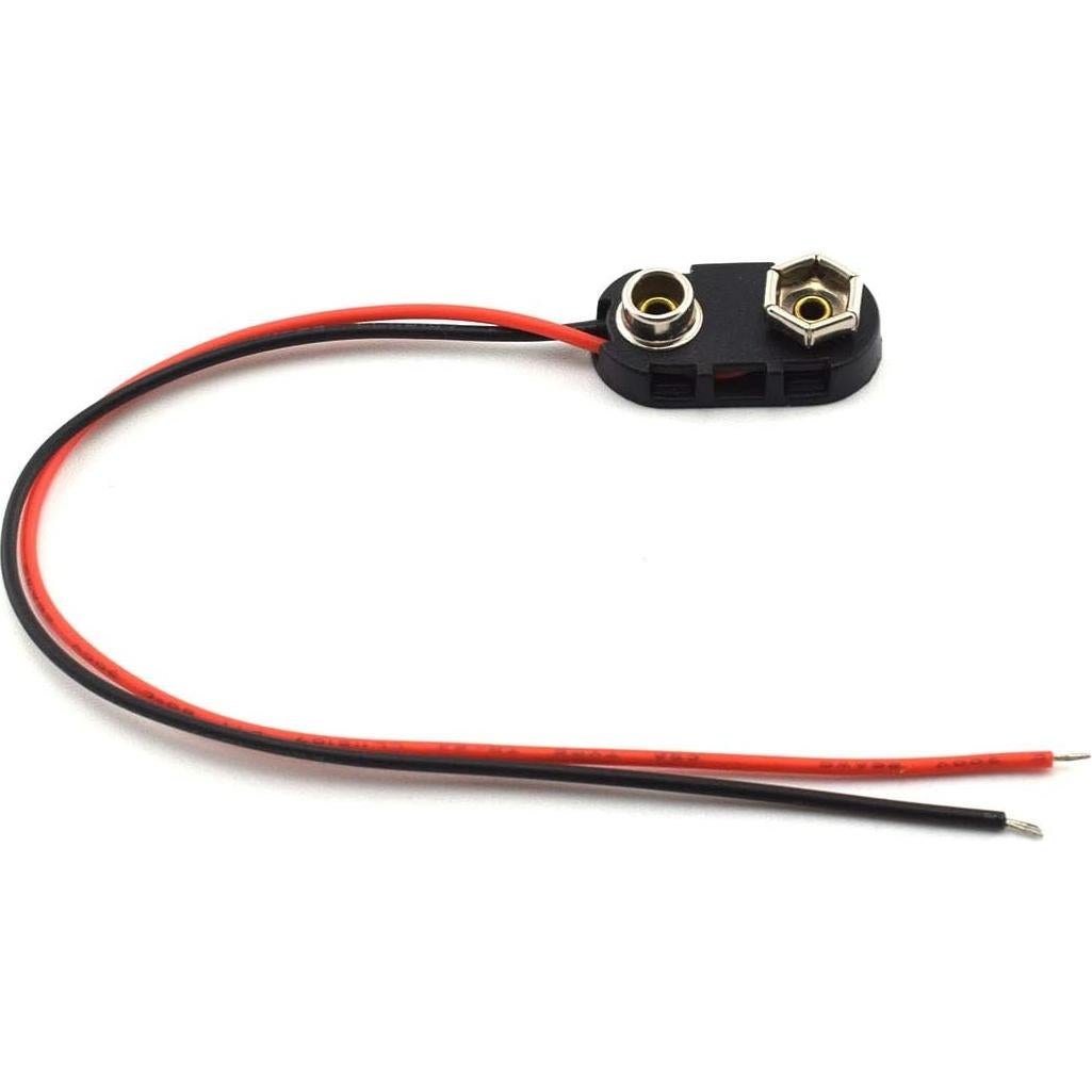 Conector de Batería 9V SDTC Tech 6 Piezas con Cables