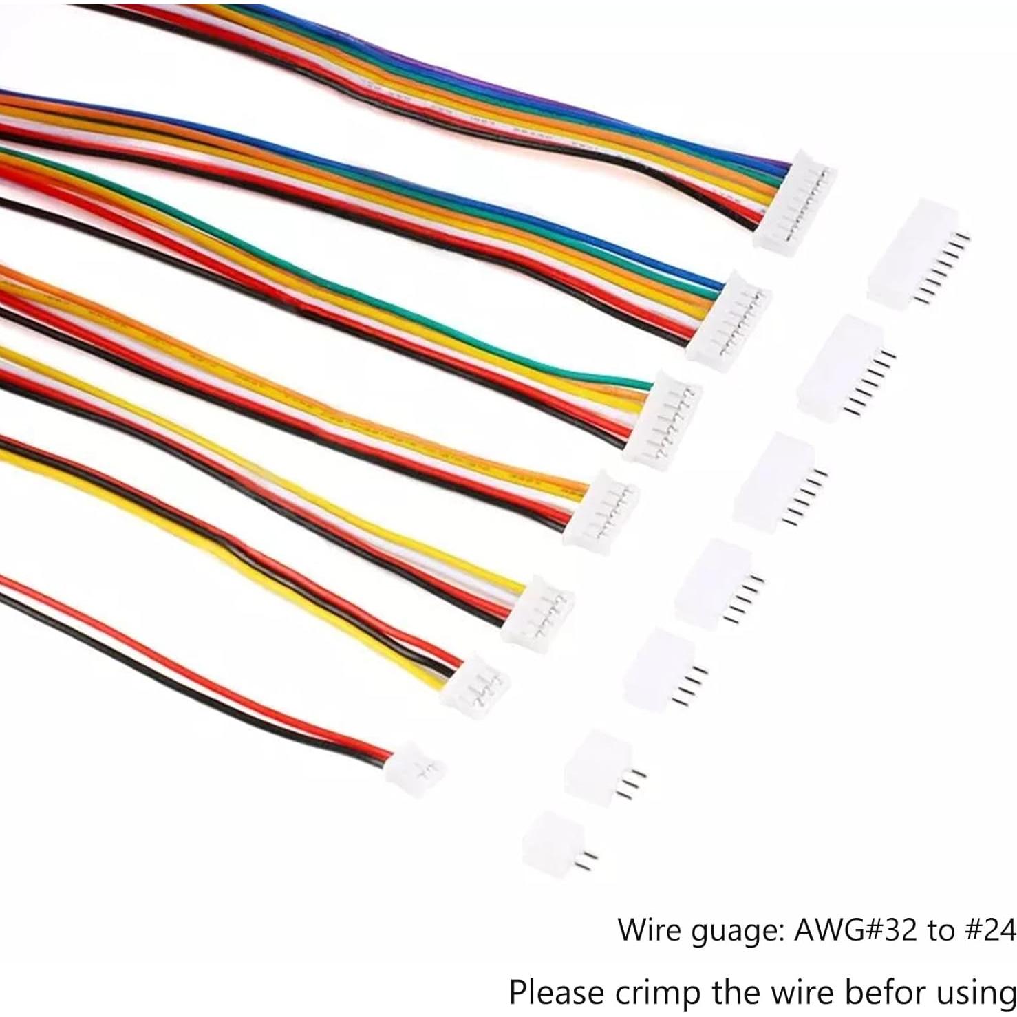 Kit de Conectores JST PH 450PCS 2.0mm Macho y Hembra