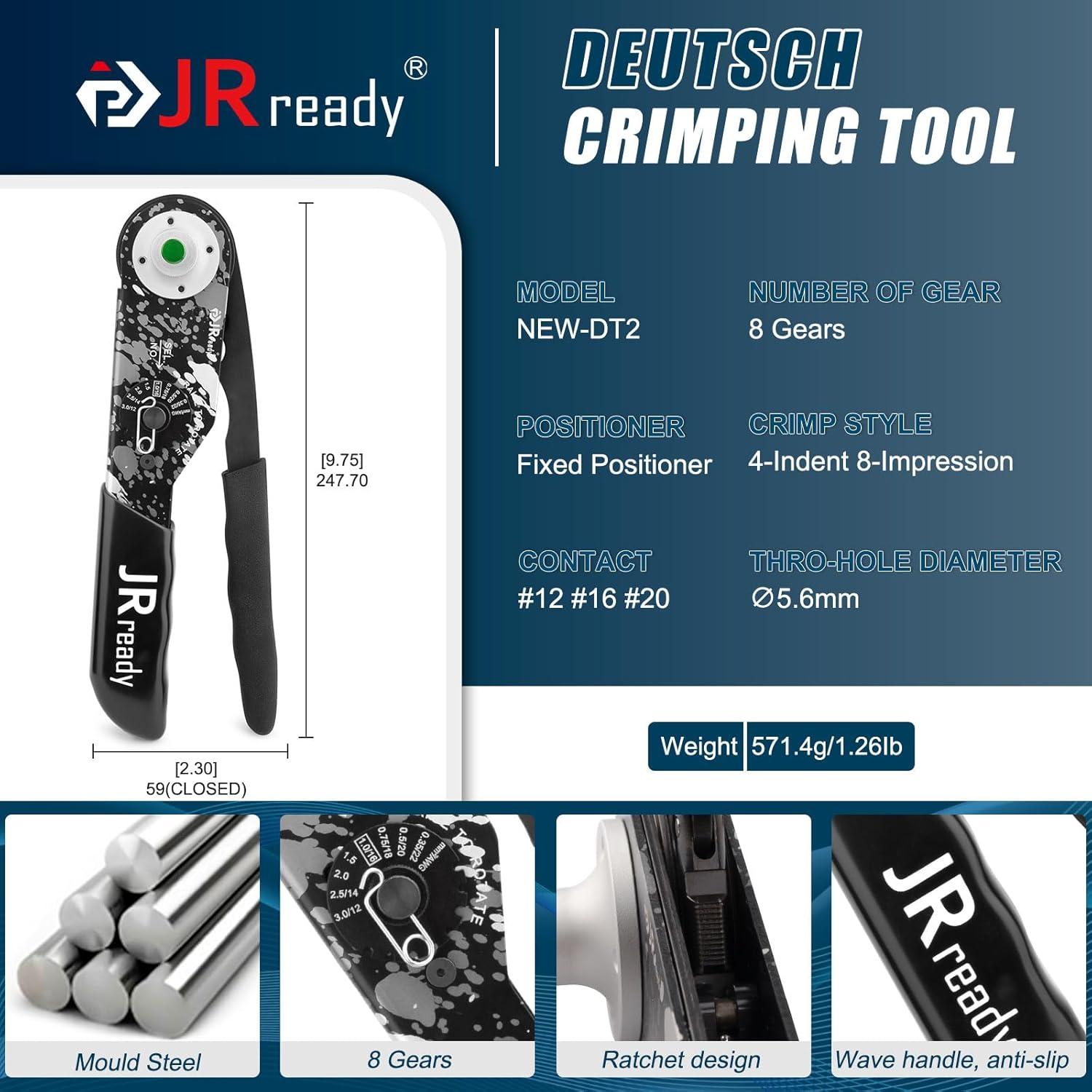 Kit de Conectores Deutsch JRready DW5009-02 IP68 356 PCS