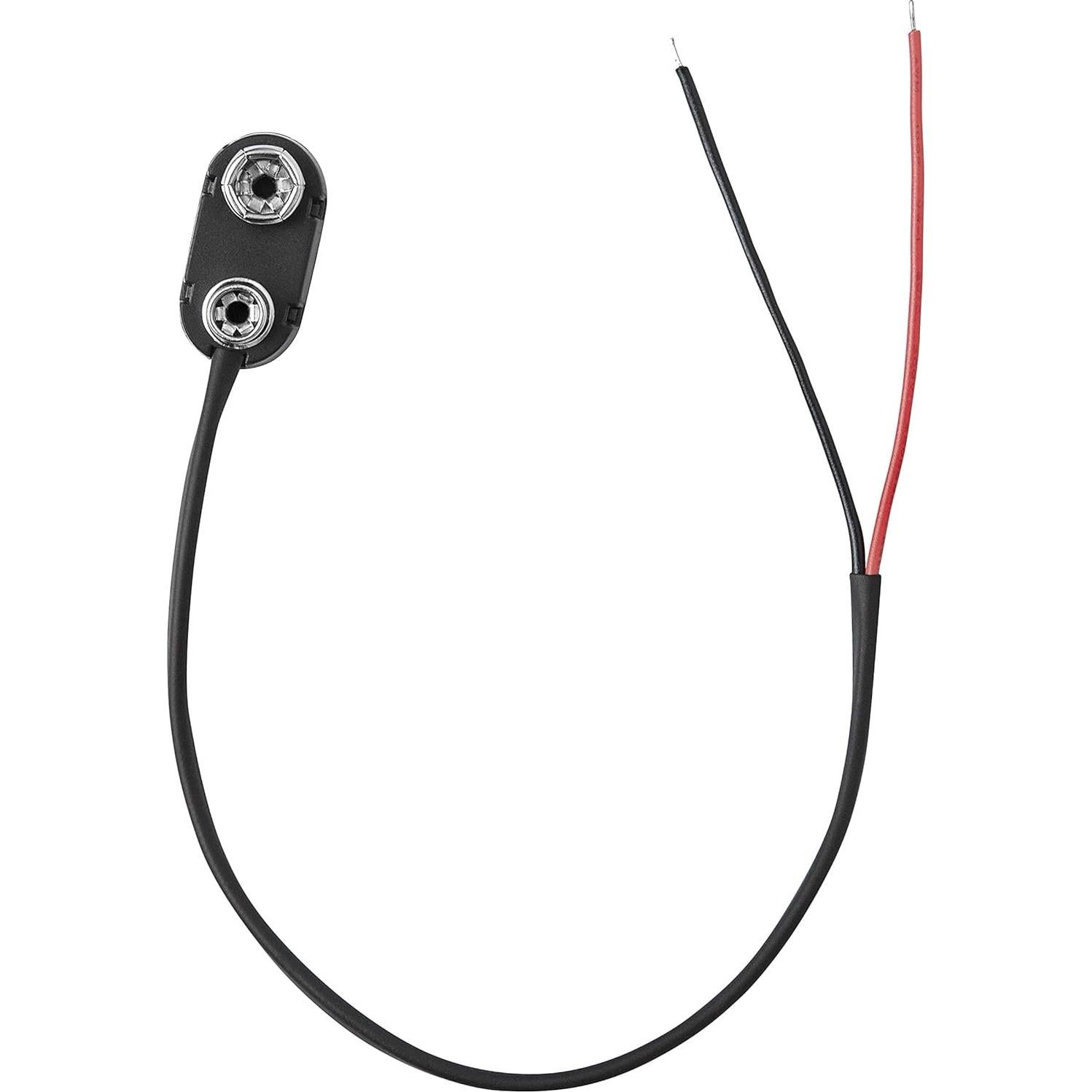 Conector de Clip para Batería de 9V KASSupply - 3 Piezas