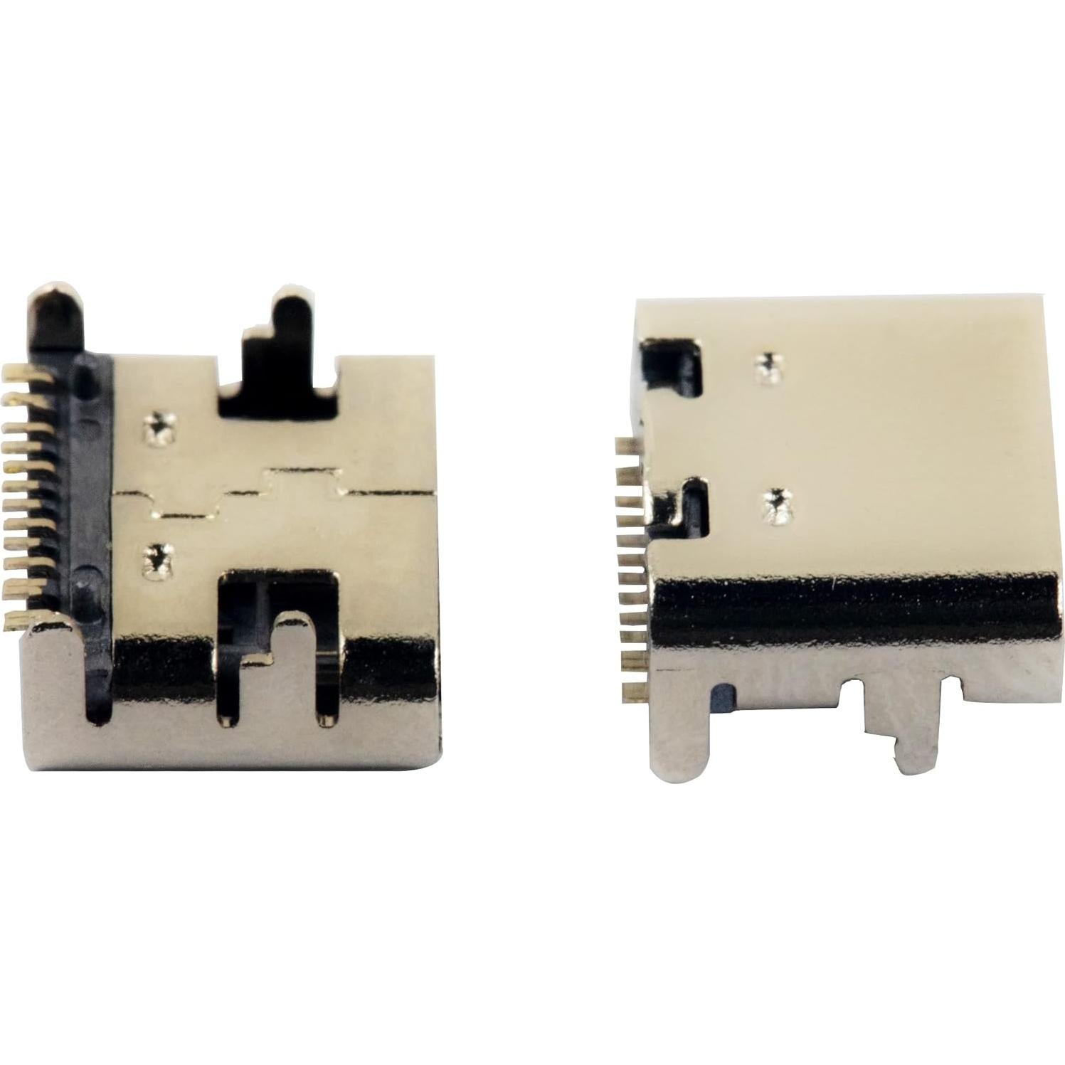 Conector Socket Femenino USB Tipo C 16 Pines whiteeeen - 10 Pcs