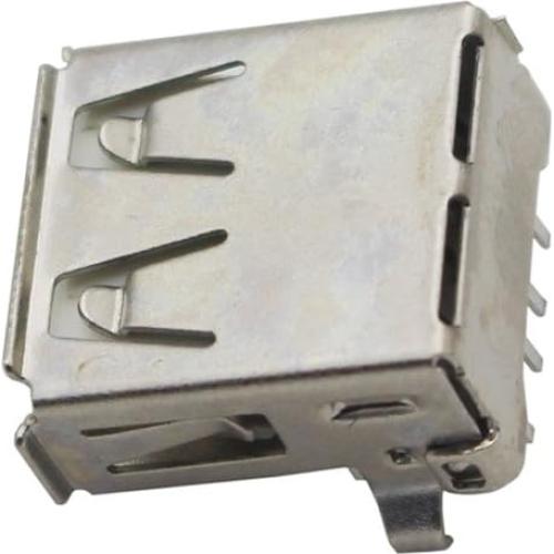 100 Conectores hembra tipo A USB Didamx para soldadura