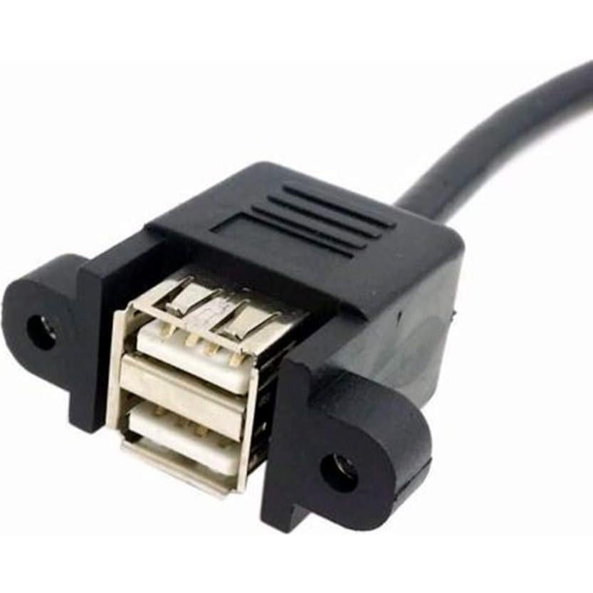 Adaptador USB 2.0 Tipo A Femenino a 9 Pines ANRANK 50cm