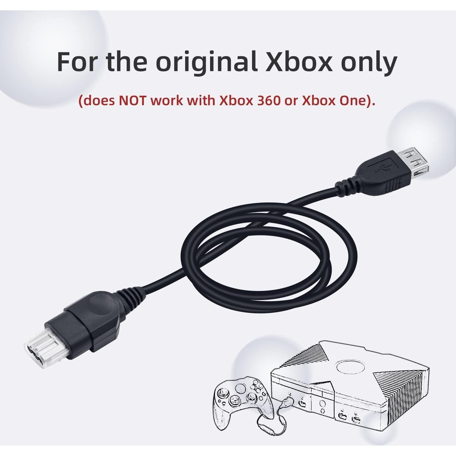 Adaptador USB Femenino Gamer Gear para Xbox Original 1ra Gen