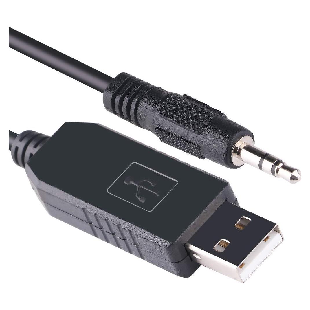 Cable Serial USB RS232 1.8m para TV Samsung Conector TRS 3.5mm