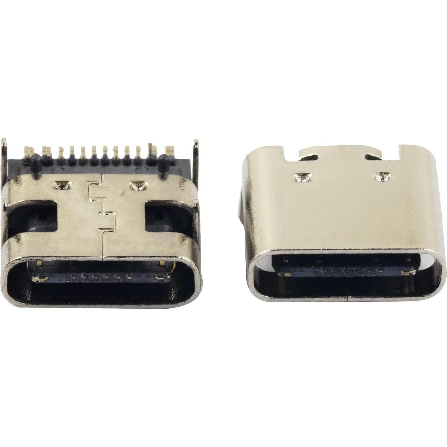 Conector USB Tipo C Femenino 16 Pines 50pcs whiteeeen