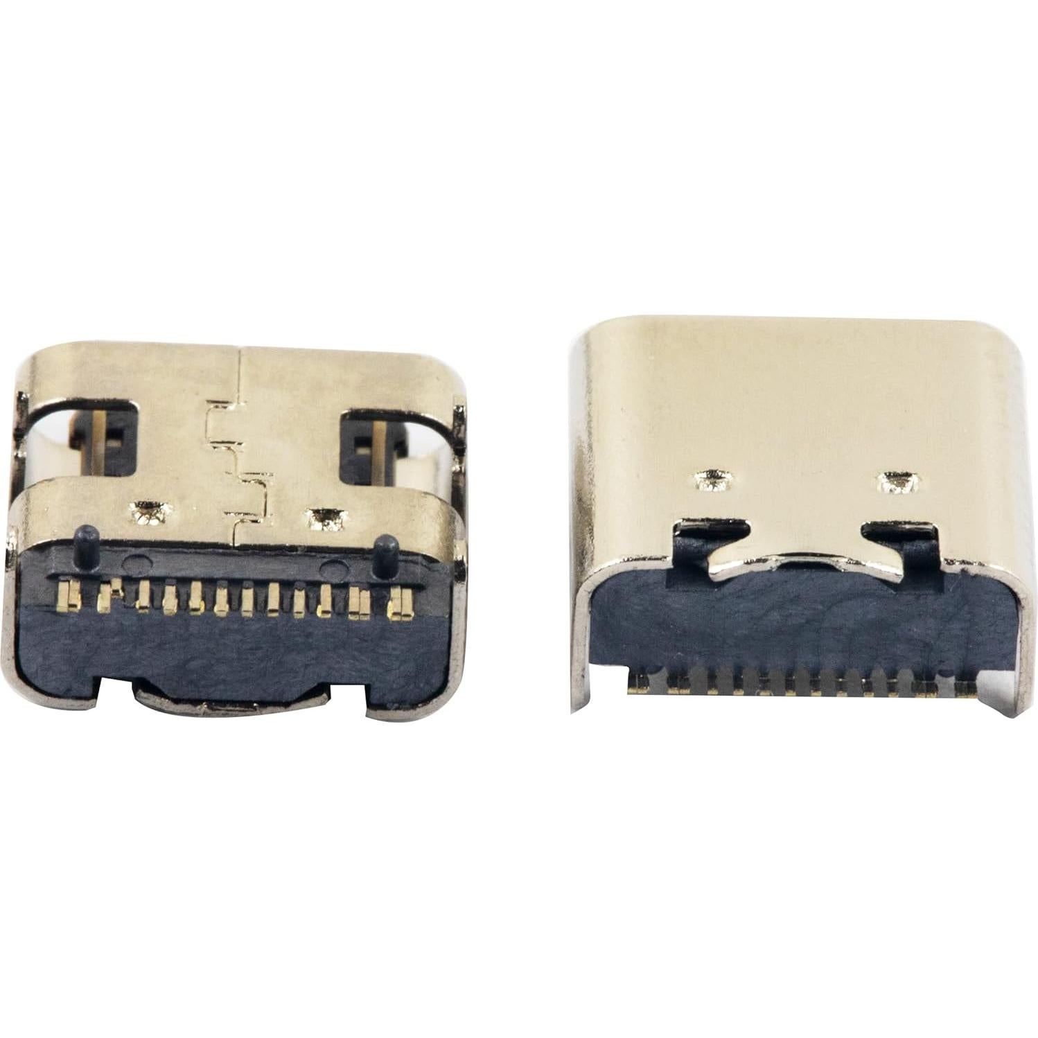 Conector USB Tipo C Femenino 16 Pines 50pcs whiteeeen