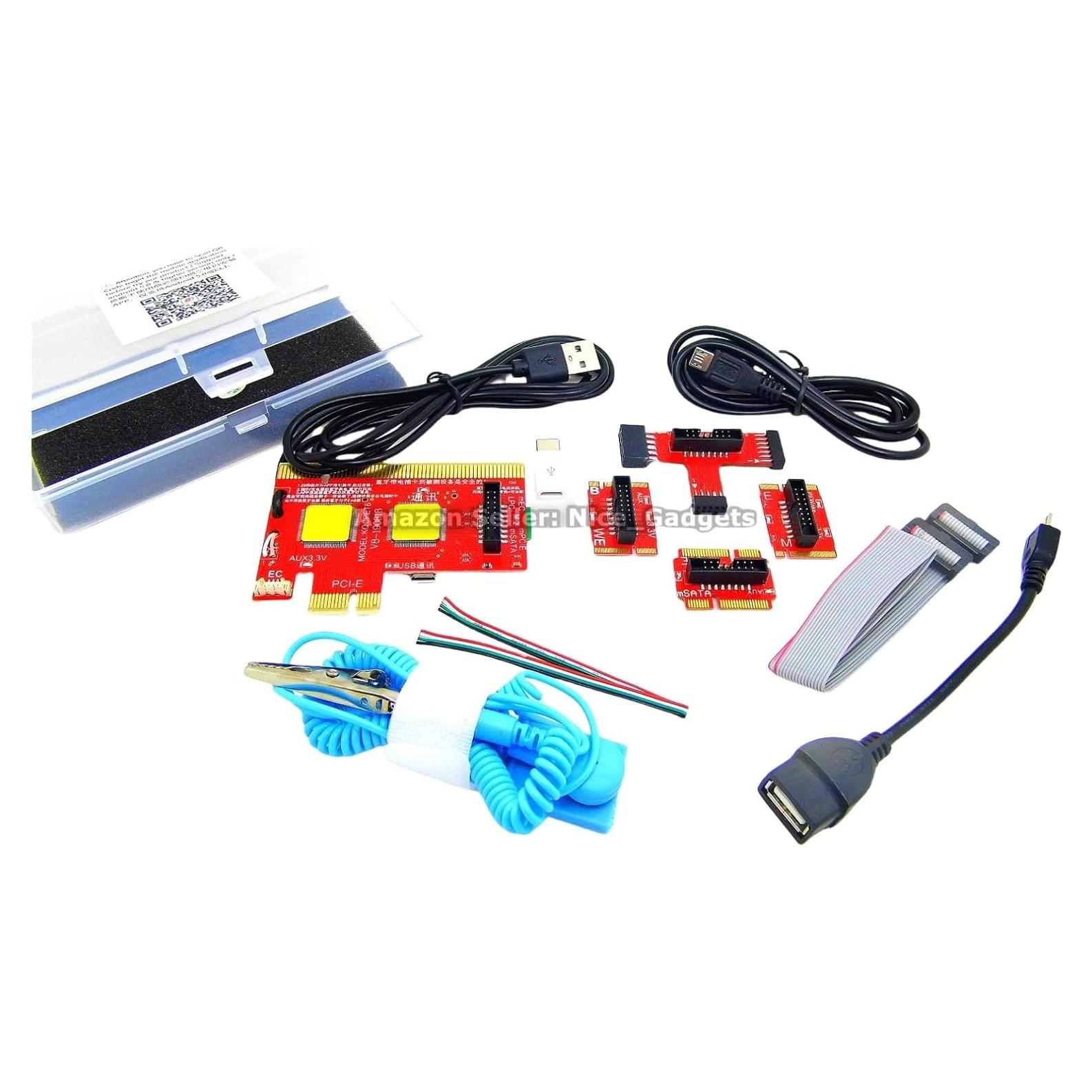Kit de Diagnóstico POST USB V8 Qiguan para Placas Base