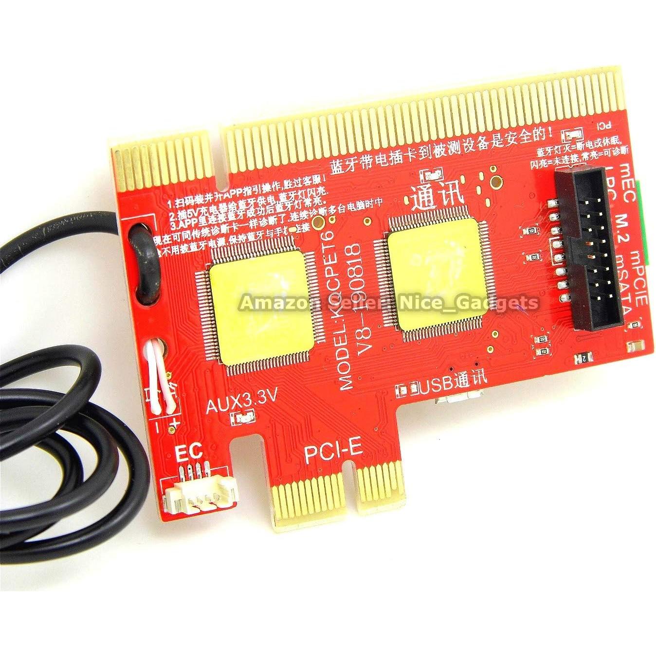 Kit de Diagnóstico POST USB V8 Qiguan para Placas Base