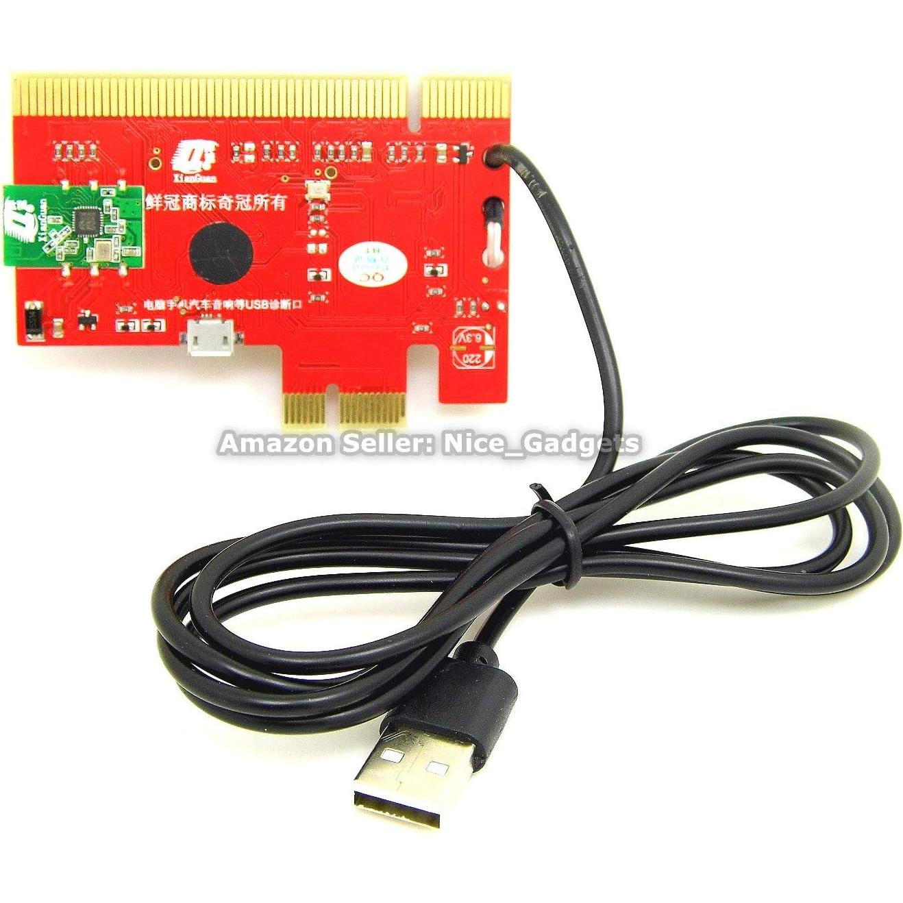 Kit de Diagnóstico POST USB V8 Qiguan para Placas Base