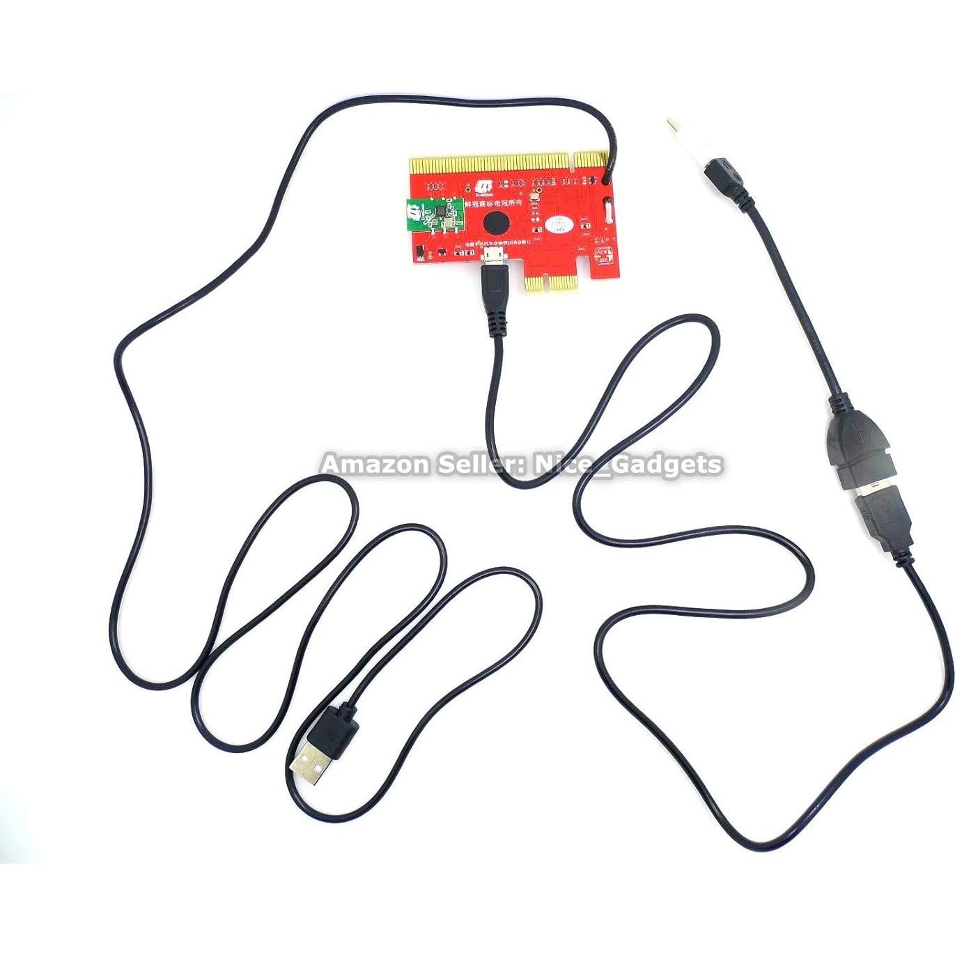 Kit de Diagnóstico POST USB V8 Qiguan para Placas Base