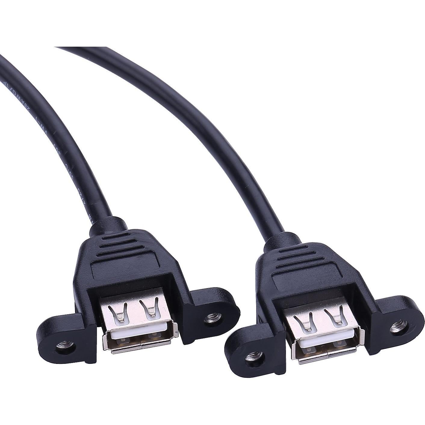 Cable de Extensión USB 2.0 iGreely 1Ft (30cm) Tipo A Macho a Hembra
