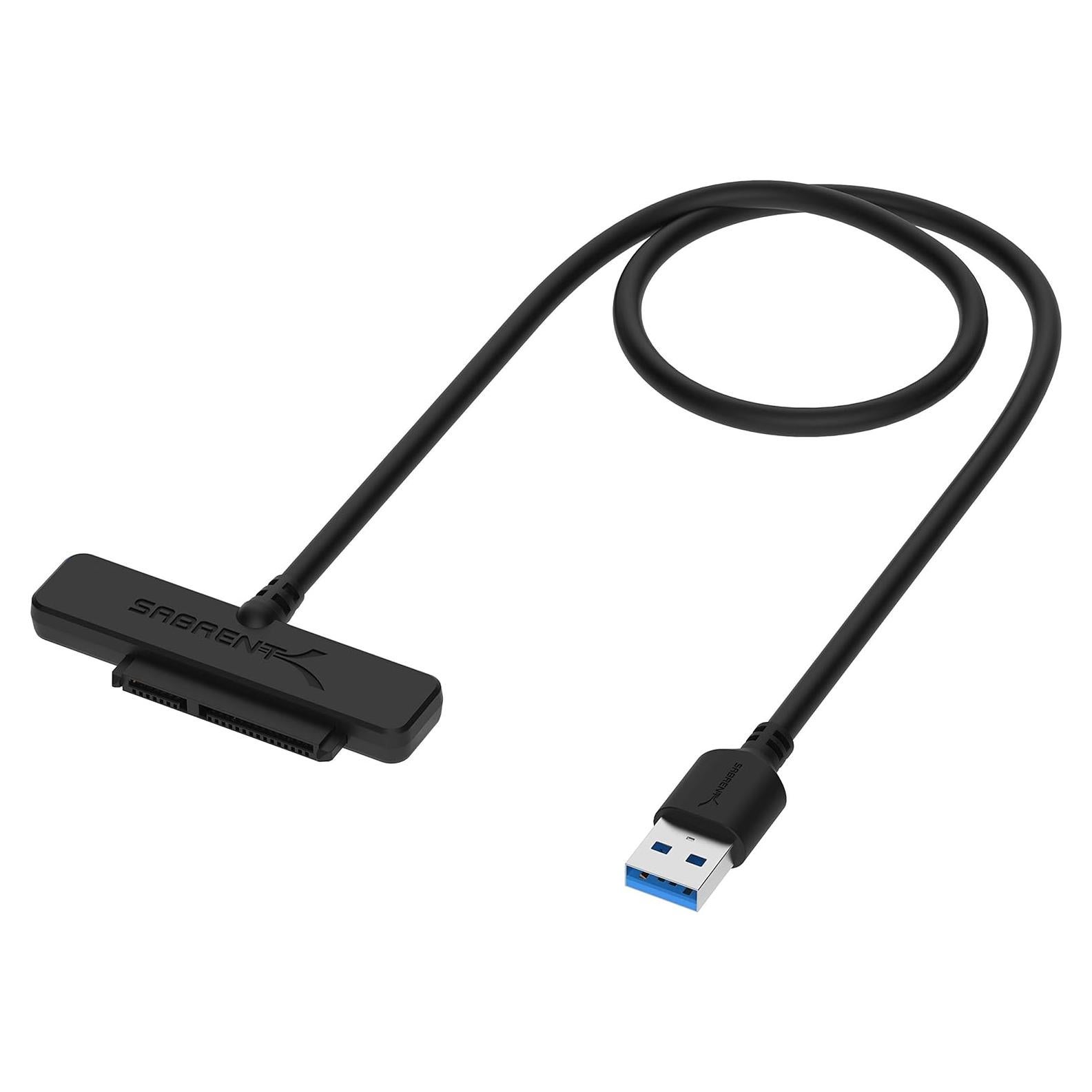 Adaptador SATA a USB 3.0 Sabrent EC-SSHD 2.5" para SSD/HDD