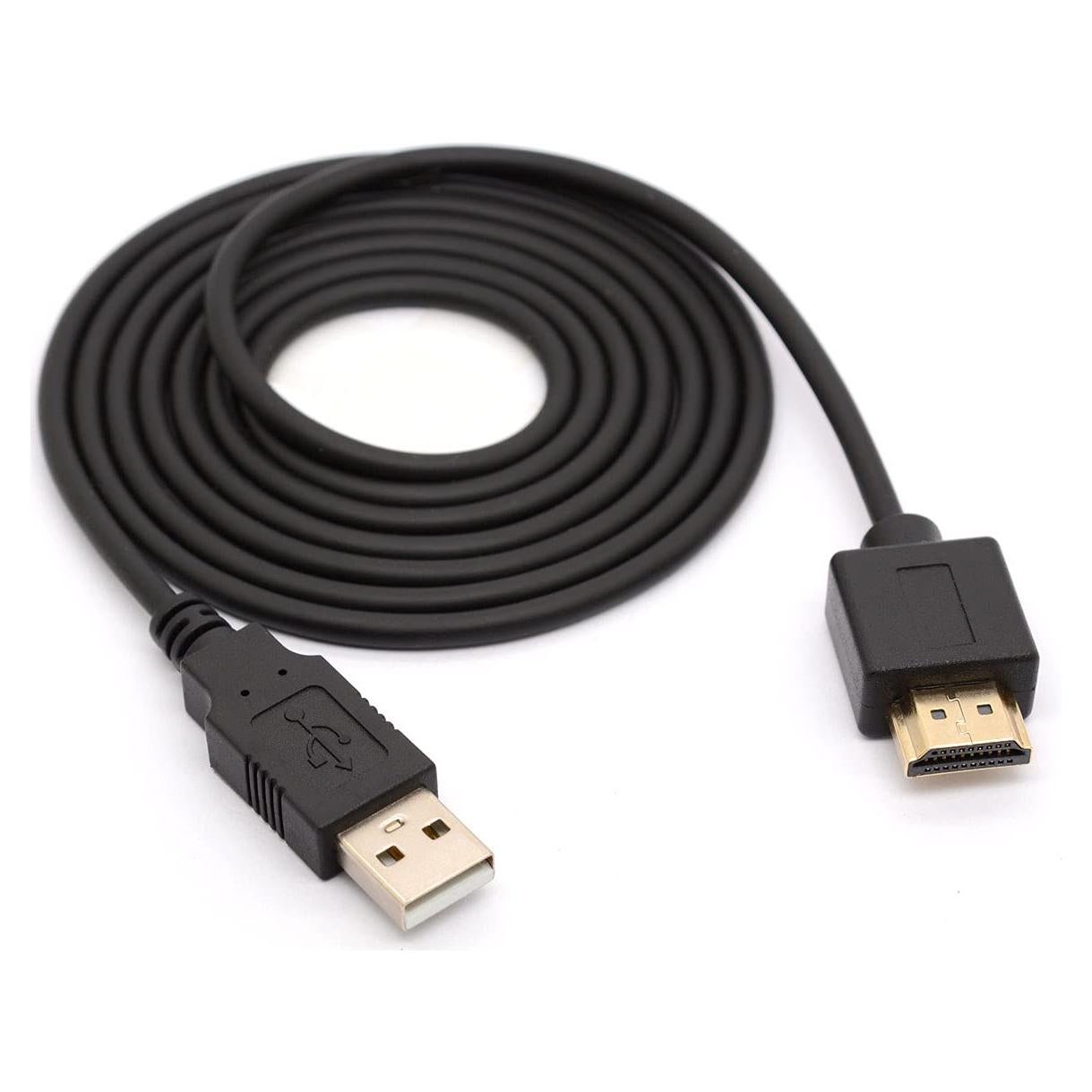 Cable Adaptador USB a HDMI 1.5m HTGuoji - Carga Solo