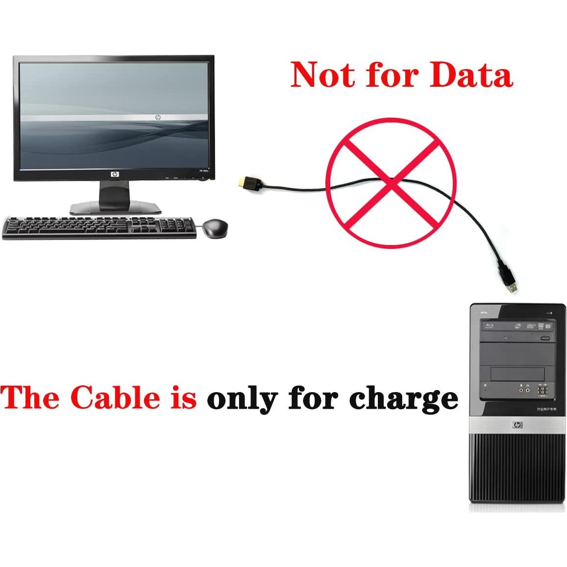 Cable Adaptador USB a HDMI 1.5m HTGuoji - Carga Solo