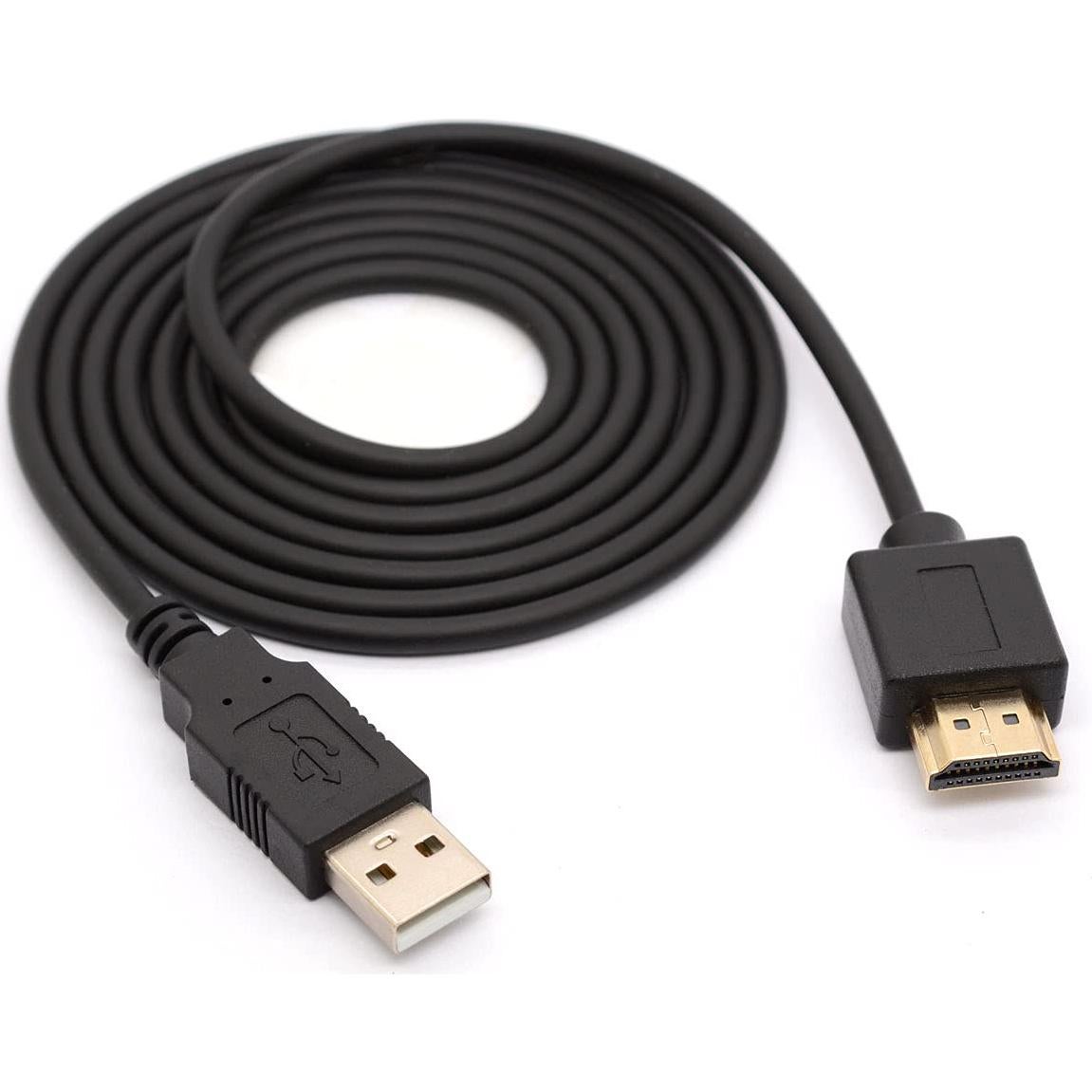 Cable Adaptador USB a HDMI 1.5m HTGuoji - Carga Solo