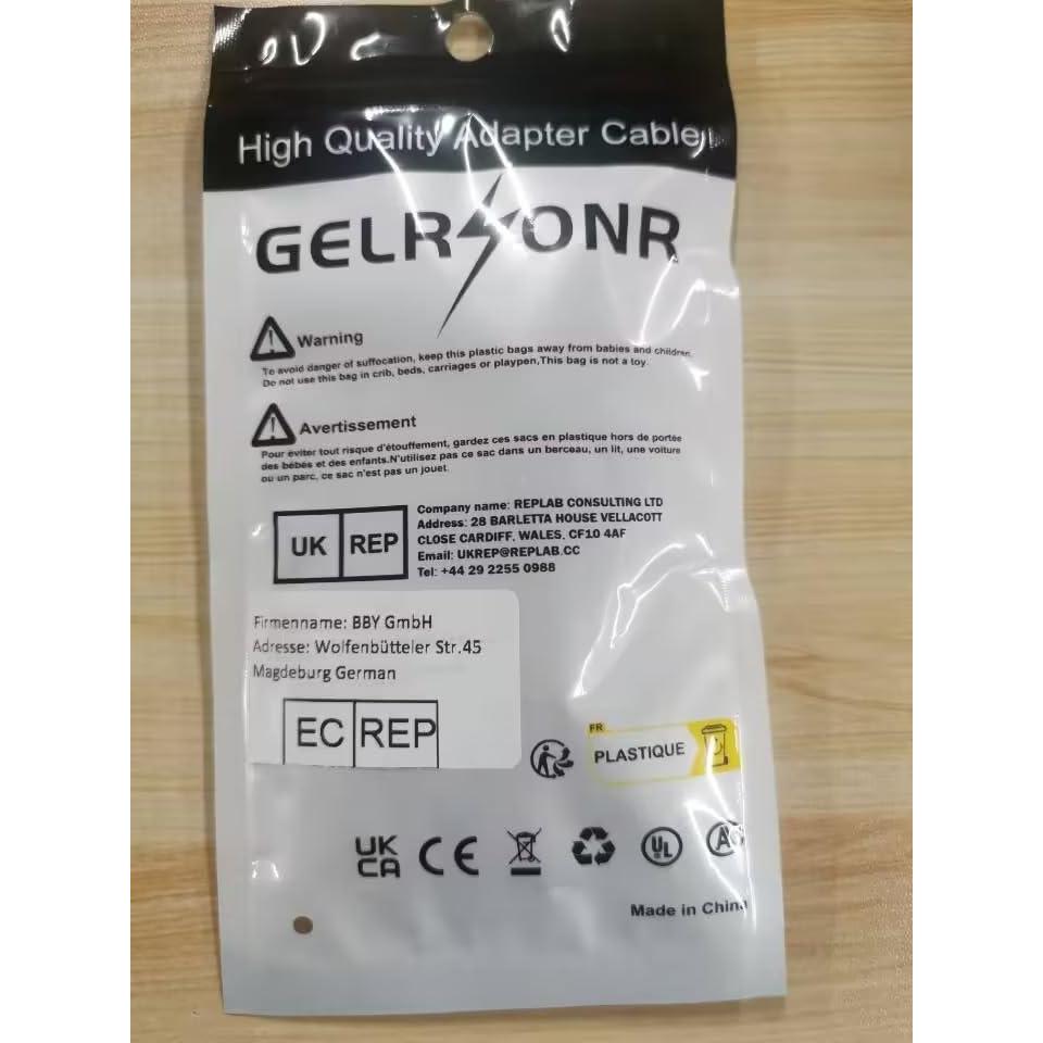 Divisor USB 2.0 GELRHONR Macho a 2 Hembras 1M Carga y Datos