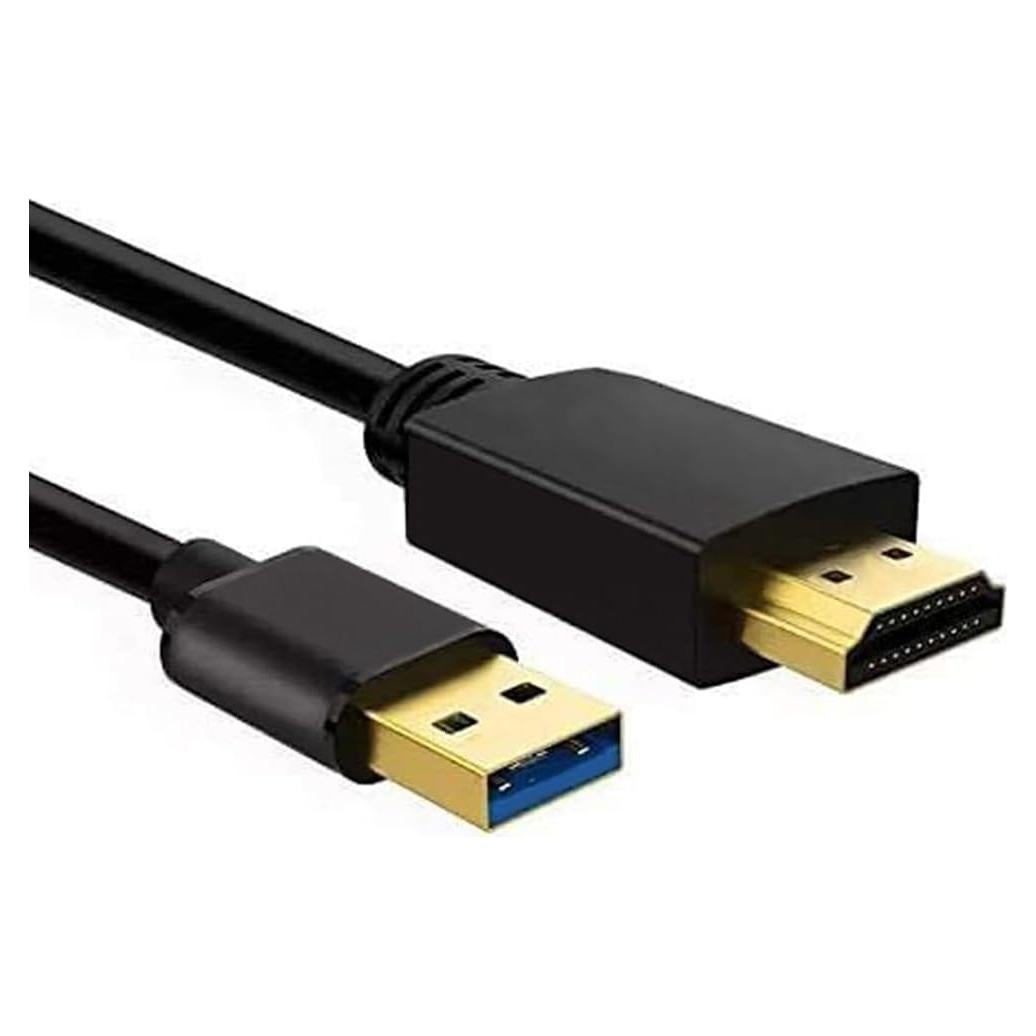 Adaptador USB a HDMI Znoogrn 2M para TV y Proyector