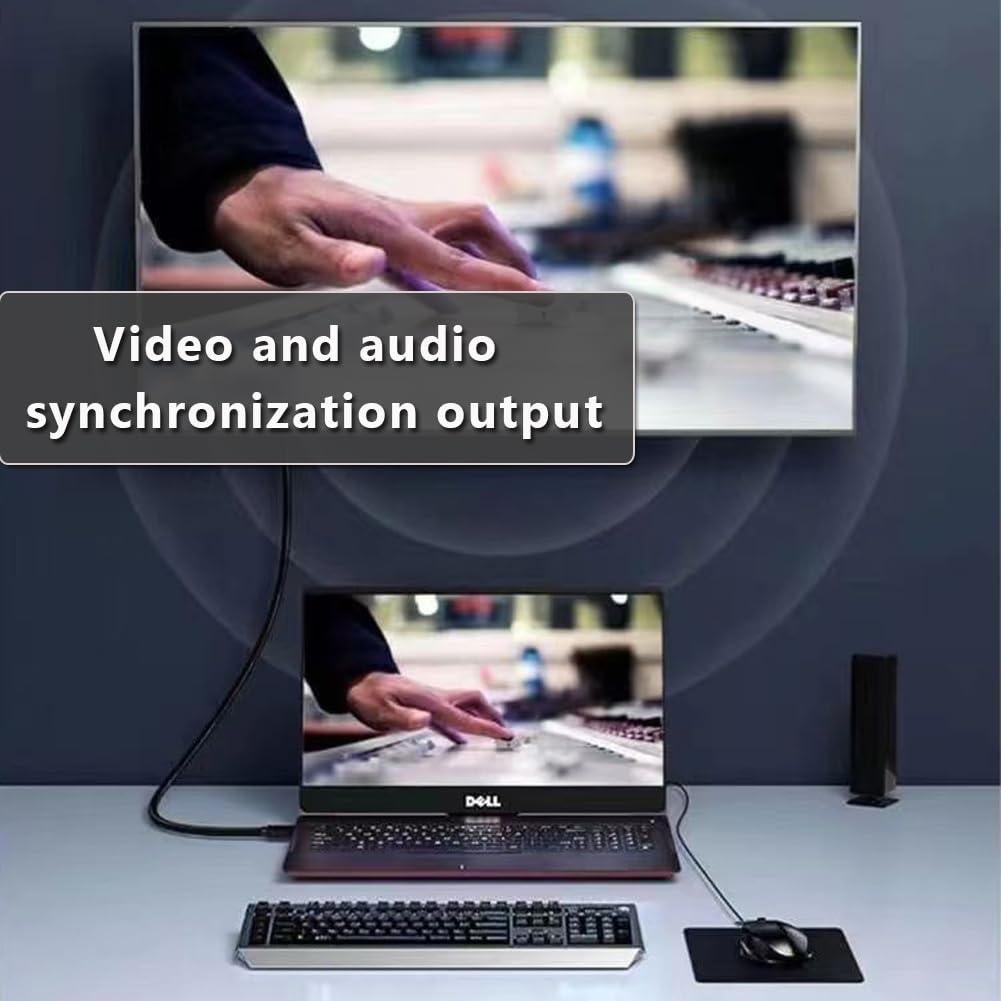 Adaptador USB a HDMI Znoogrn 2M para TV y Proyector