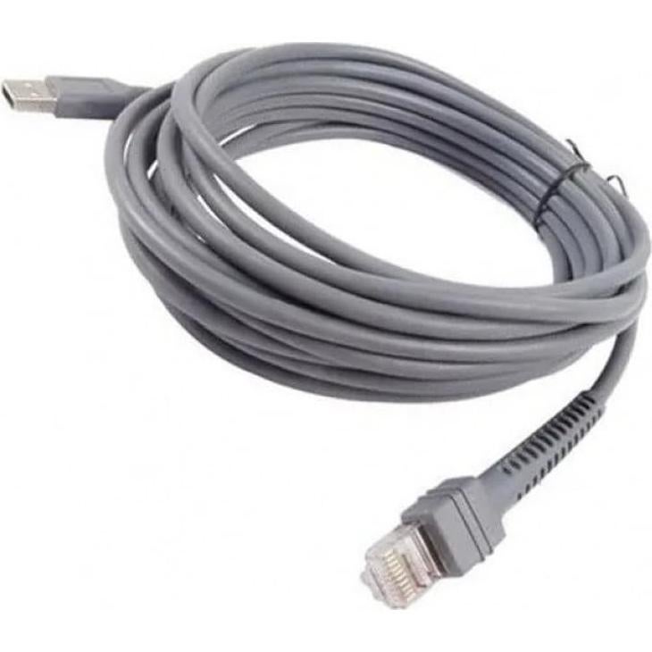Cable USB a RJ45 KUJOBUY 2m para Escáneres de Código de Barras