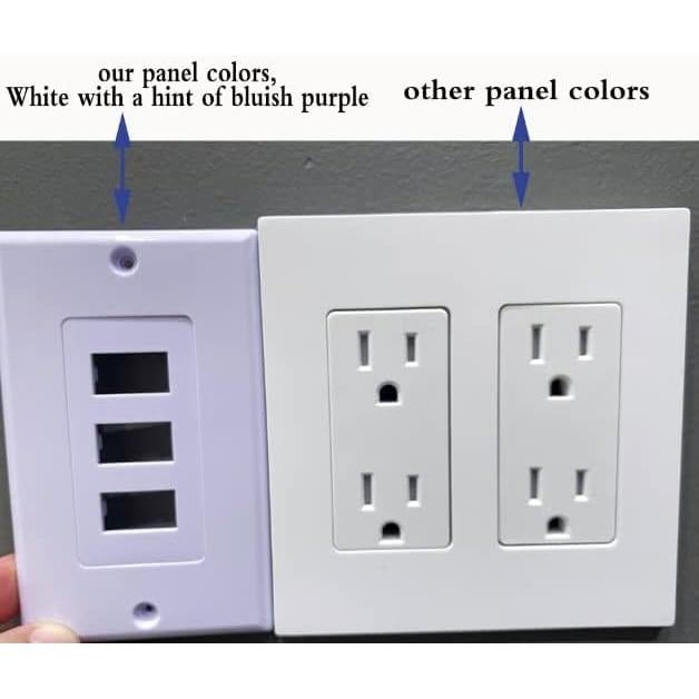 Placa de Pared HDMI 3 Puertos zdyCGTime - Soporta 4K 60Hz