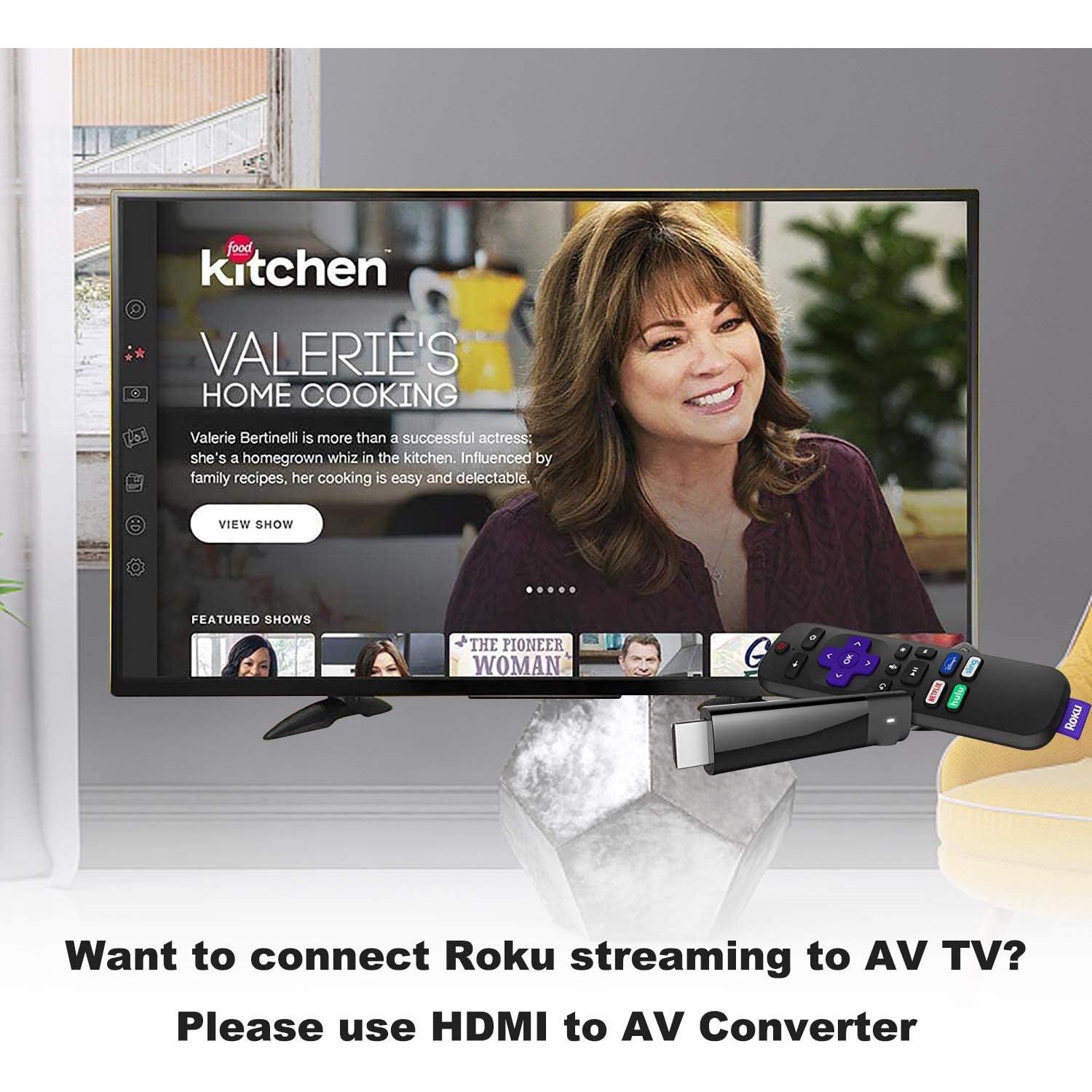 Convertidor HDMI a AV Dingsun D-099 1080P Soporta PAL/NTSC