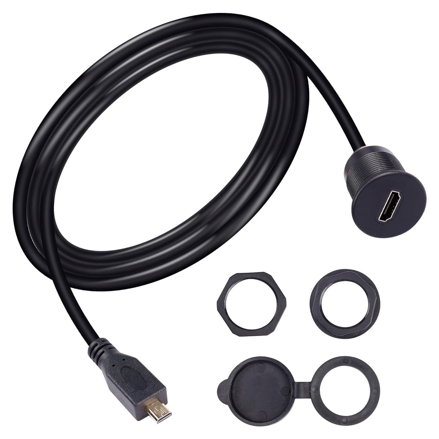 Cable Micro HDMI a HDMI 1m FENGQLONG 4K Impermeable