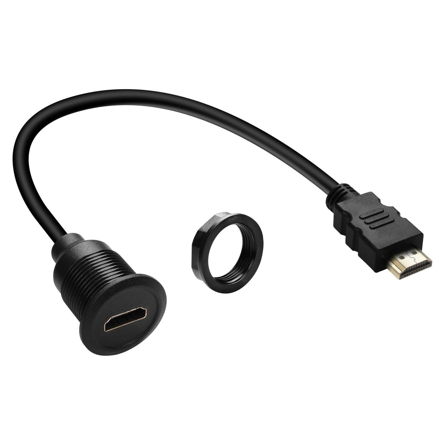 Adaptador HDMI 1.4 QIANRENON Empotrado 1080P 30cm