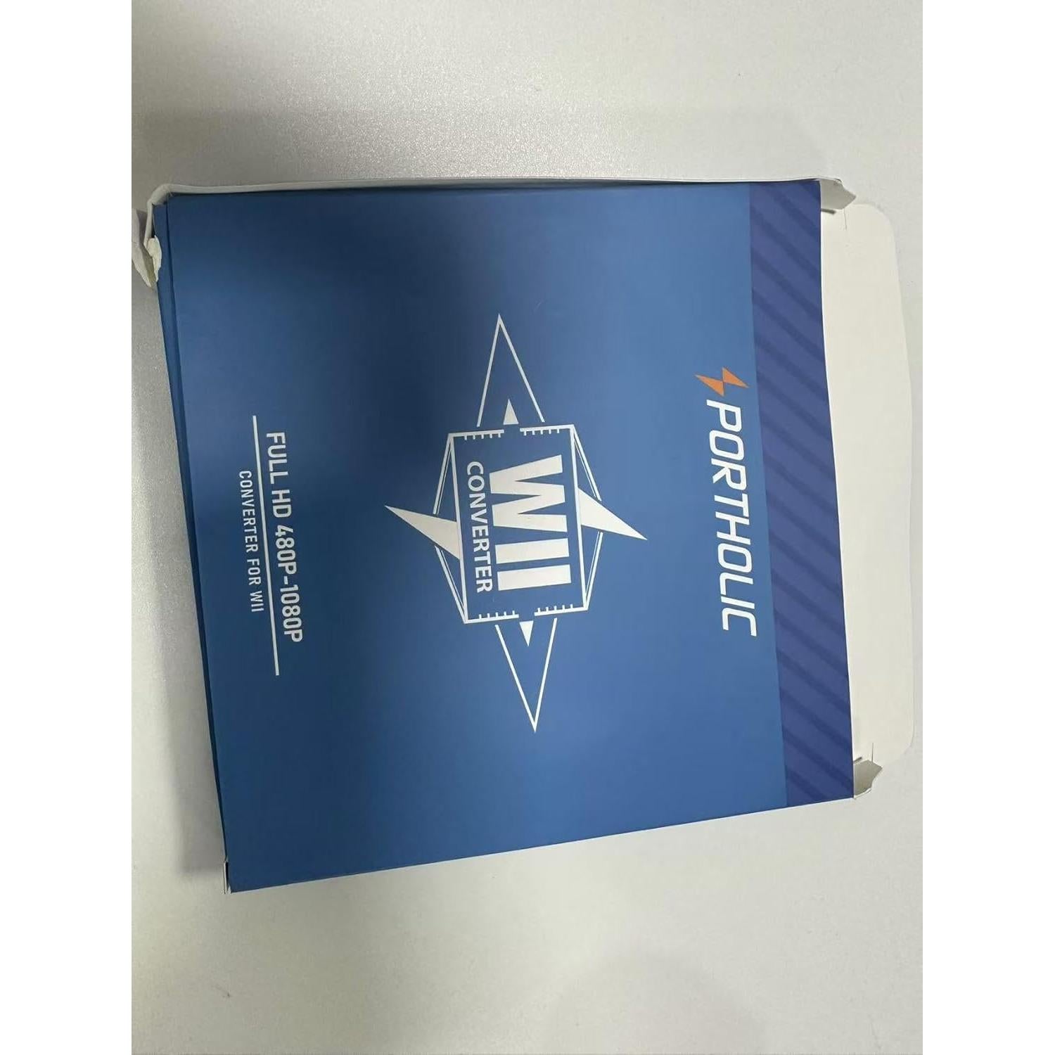 Adaptador HDMI Wii PORTHOLIC 1080P con audio 3.5mm