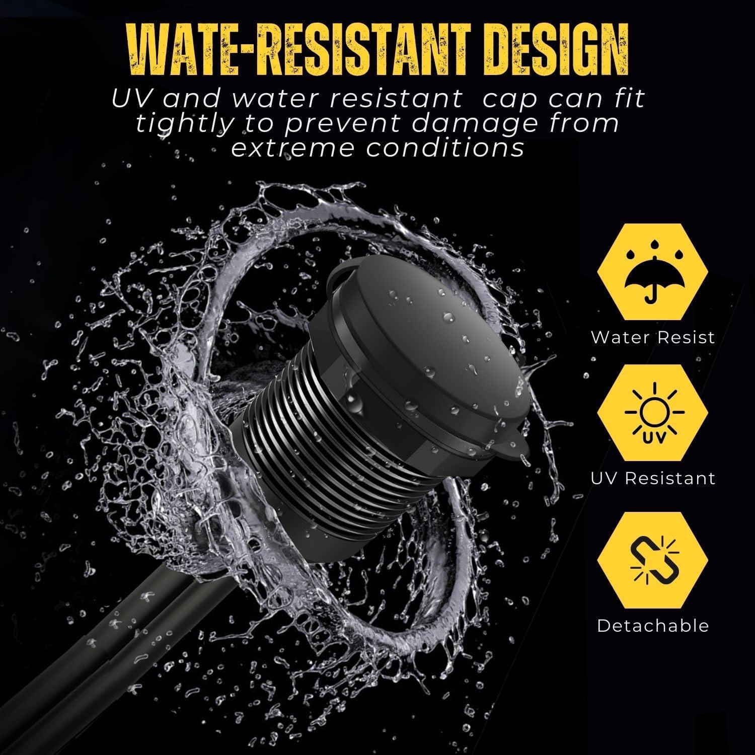 Cable HDMI USB de Montaje Flush TNP 1M Resistente al Agua