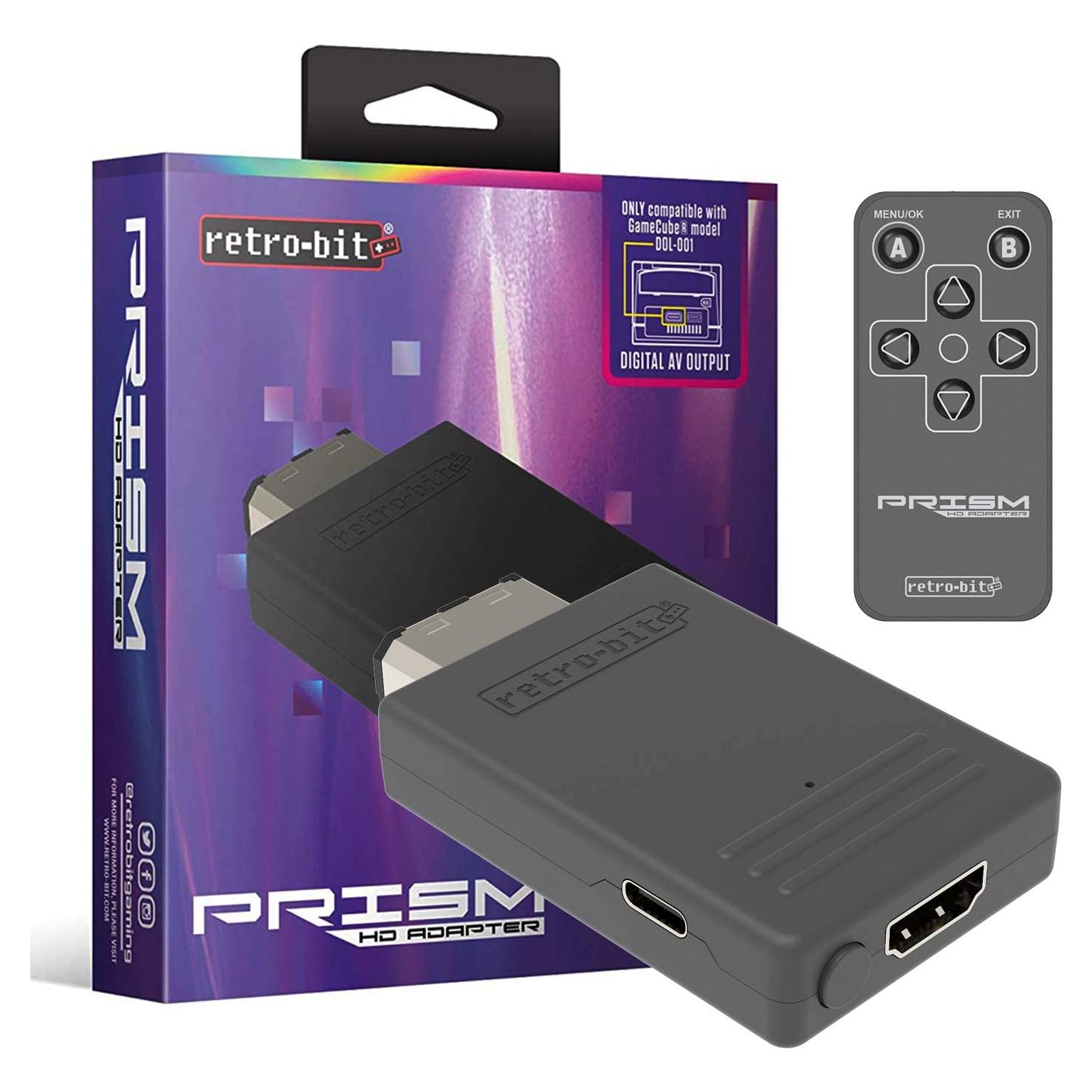 Adaptador HDMI Retro-Bit para GameCube 1080P - Plug and Play