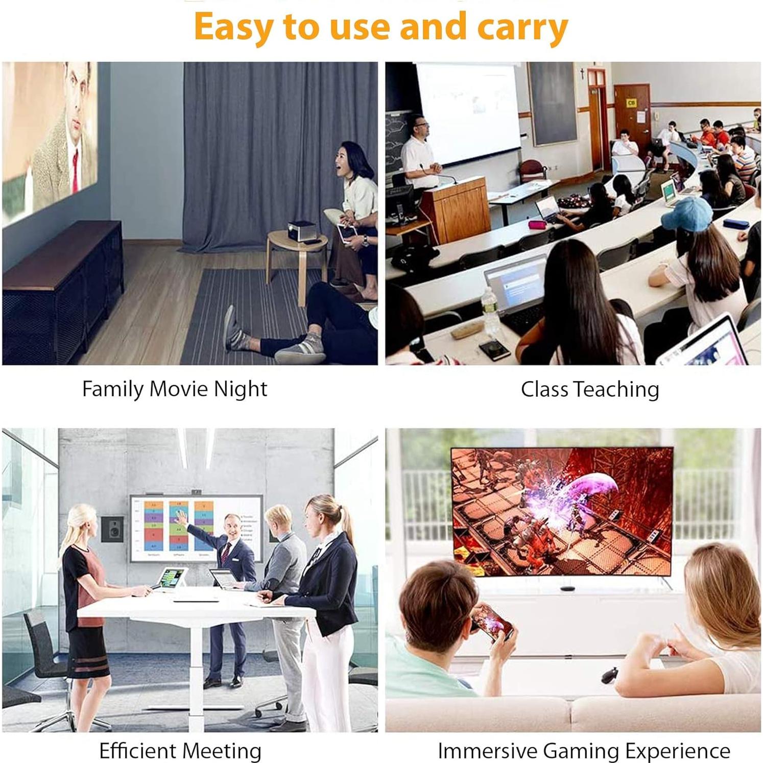 Cable HDMI USB-C 4K Works 2m para DJI Osmo Pocket