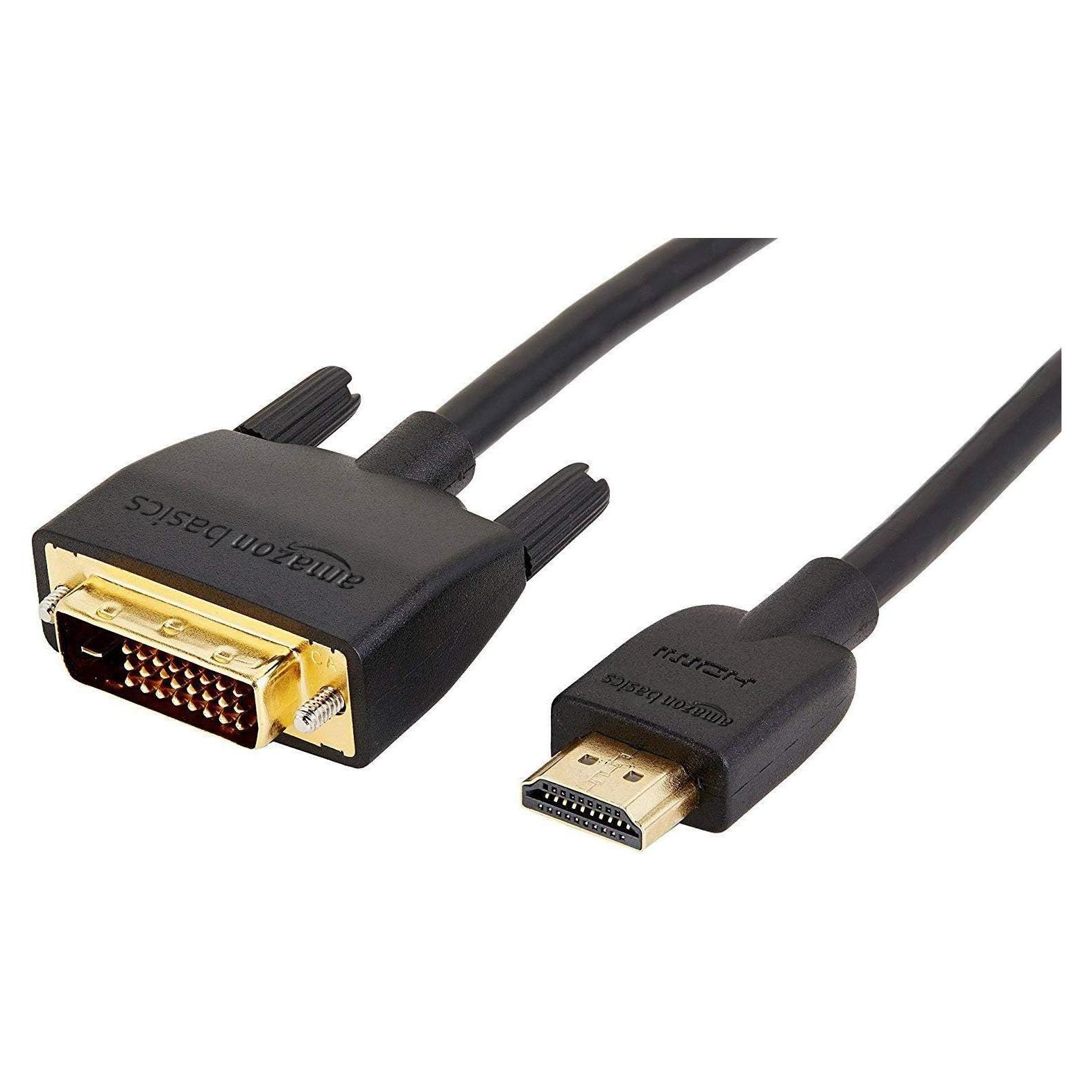 Cable Adaptador HDMI a DVI Amazon Basics 1.8m Bidireccional 1080P