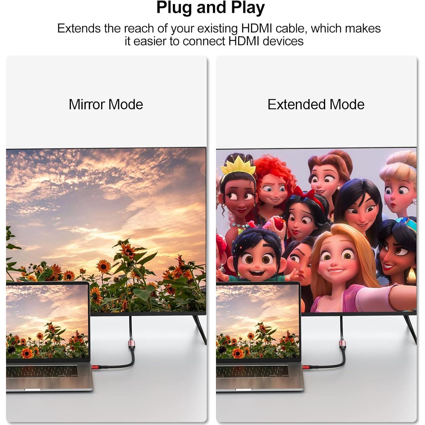 Cable de Extensión HDMI 8K 1.83M UVOOI 48Gbps 3D HDR