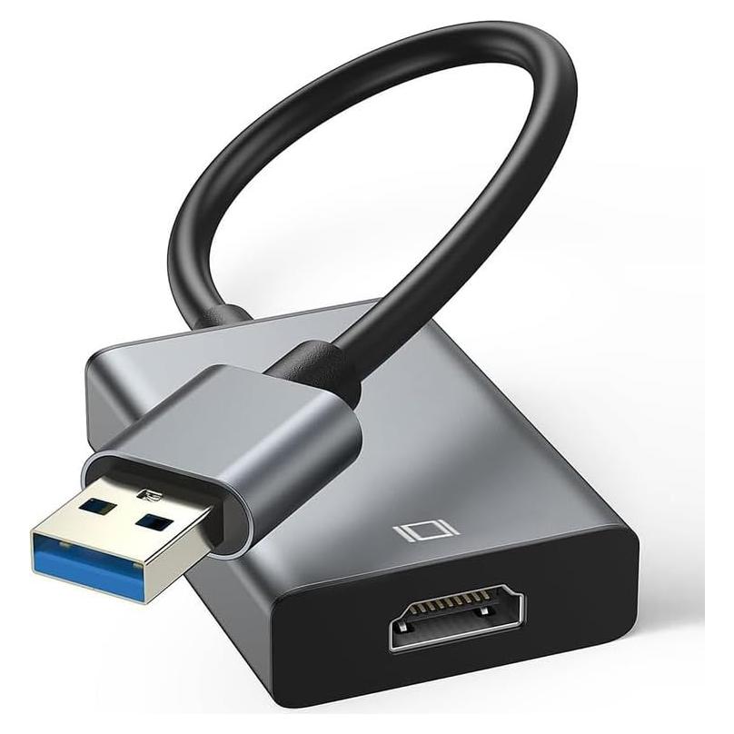 Adaptador USB a HDMI KLOMIER para Múltiples Monitores