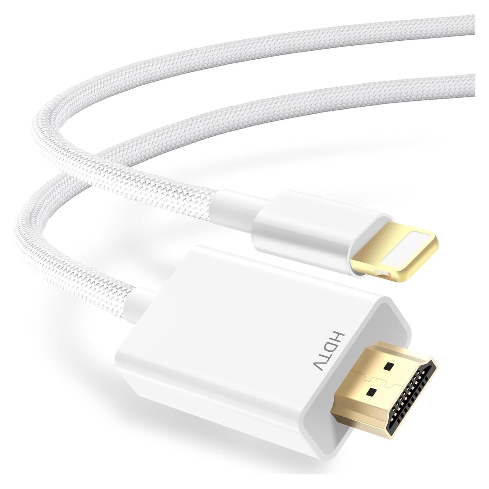 Cable Lightning a HDMI 1.49m Junsky - Adaptador AV 1080P