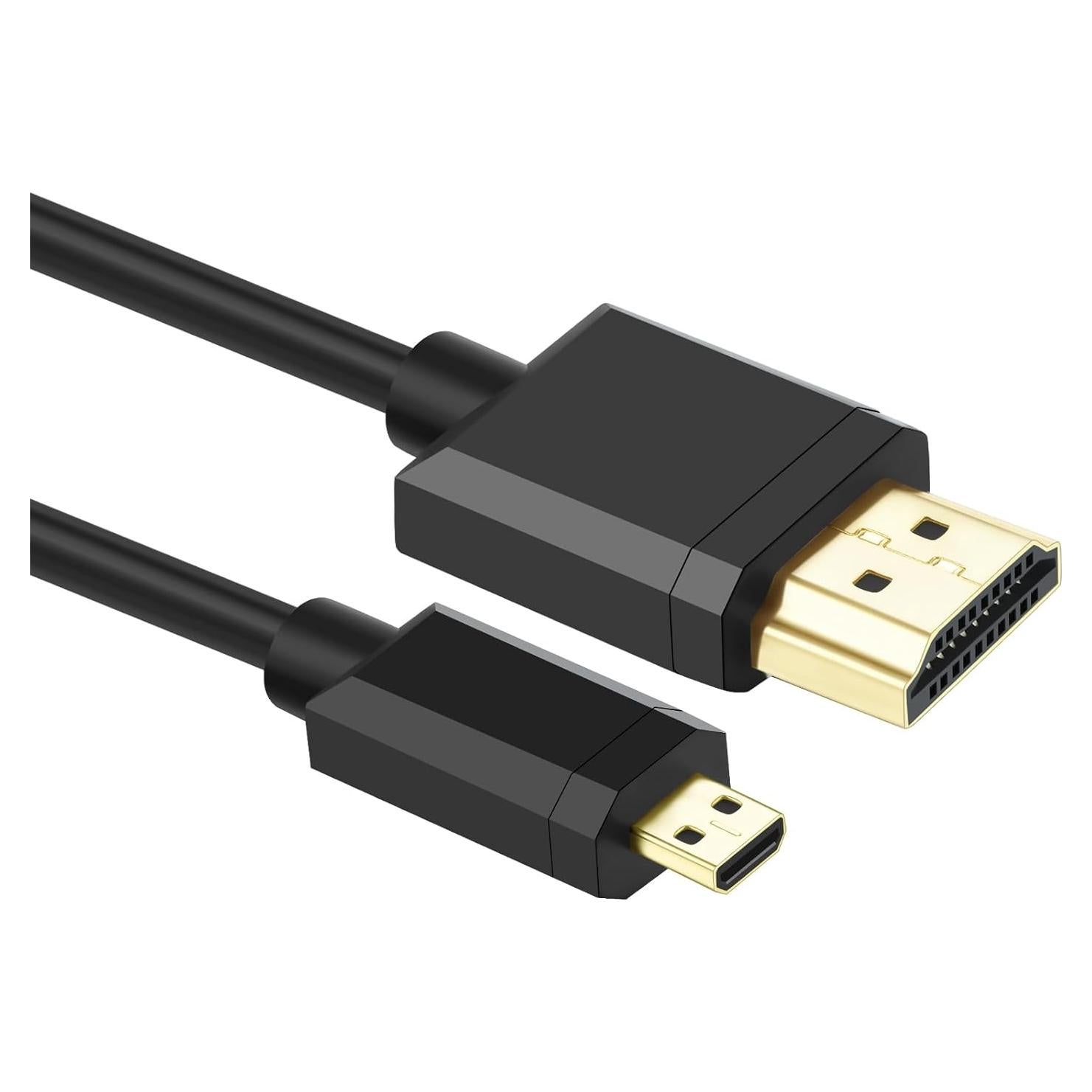 Cable Micro HDMI a HDMI 2.1 8K 3M Fujiaxun Ultra Alta Velocidad