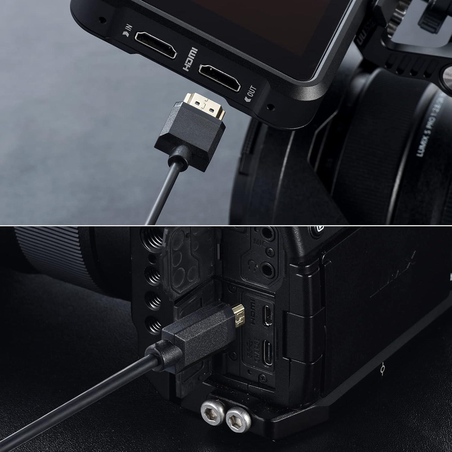 Cable Micro HDMI a HDMI 2.1 8K 3M Fujiaxun Ultra Alta Velocidad