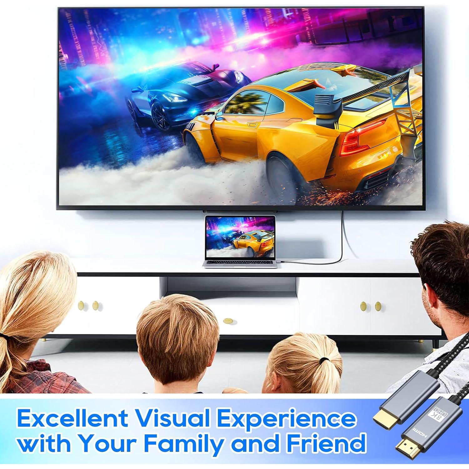 Cable HDMI 2.0M UCEC 8K 48Gbps Ultra Alta Velocidad