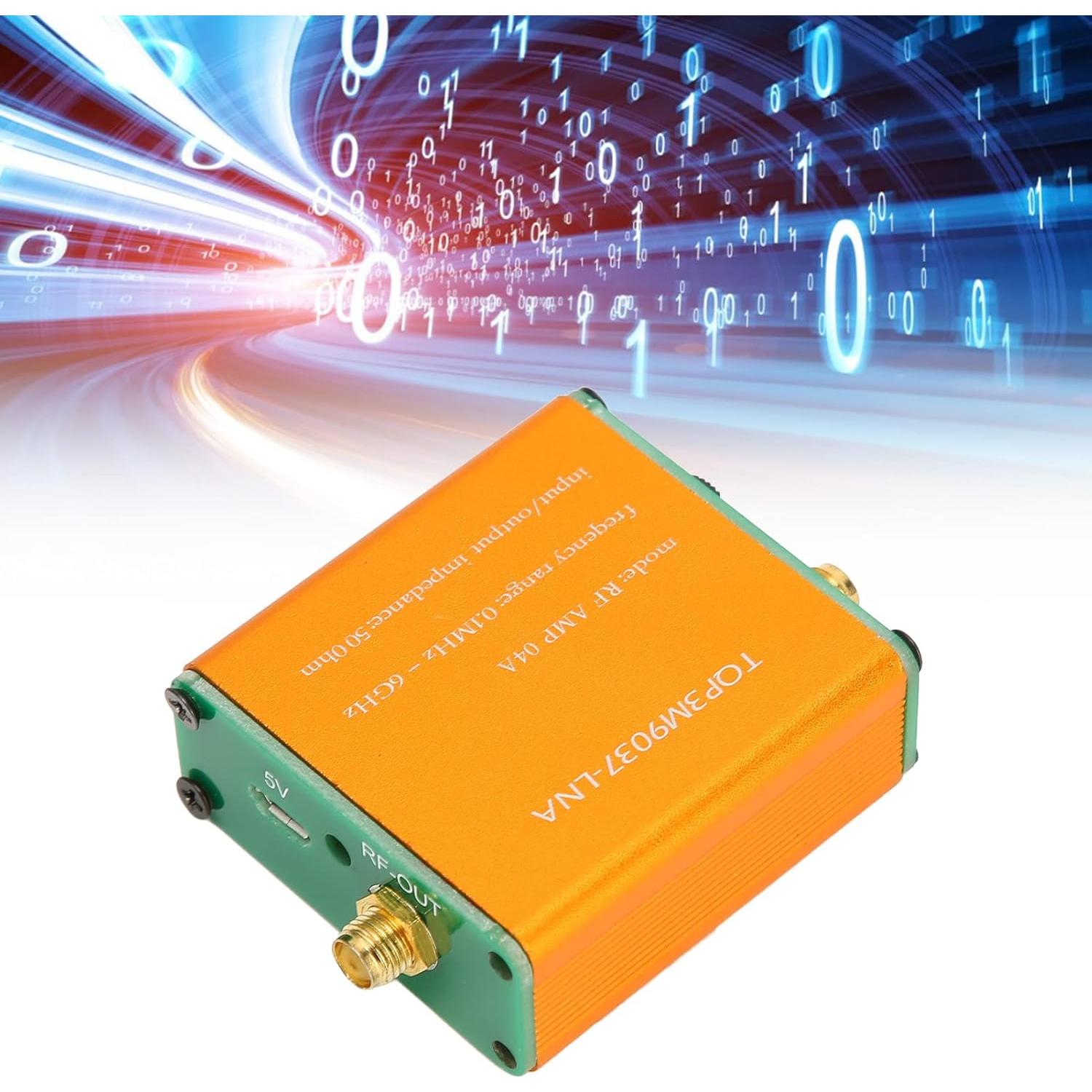 Amplificador de Bajo Ruido LBEC 20dB 0.1MHz-6GHz SMA