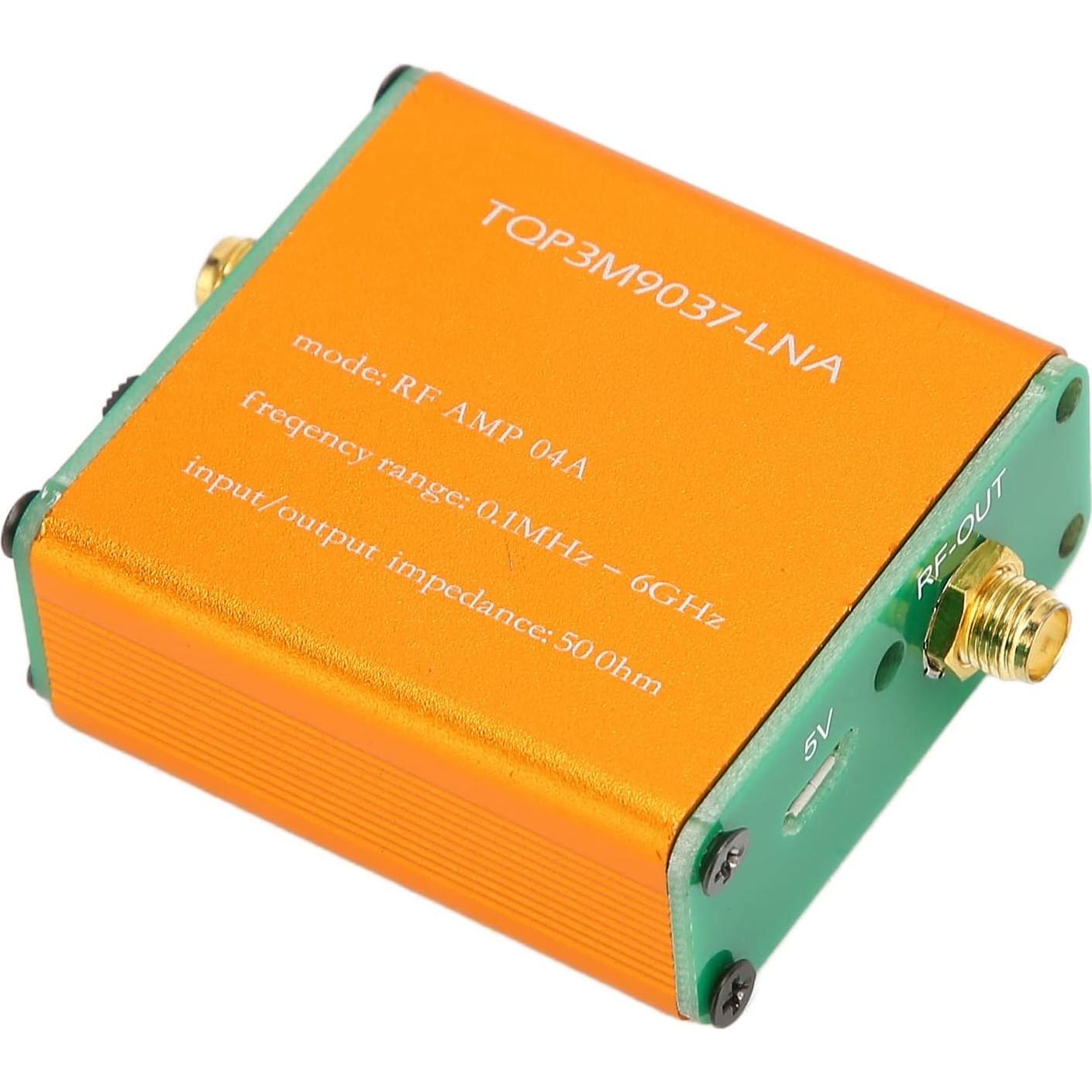 Amplificador RF GOSHYDA 0.1MHz-6GHz 20dB Bajo Ruido